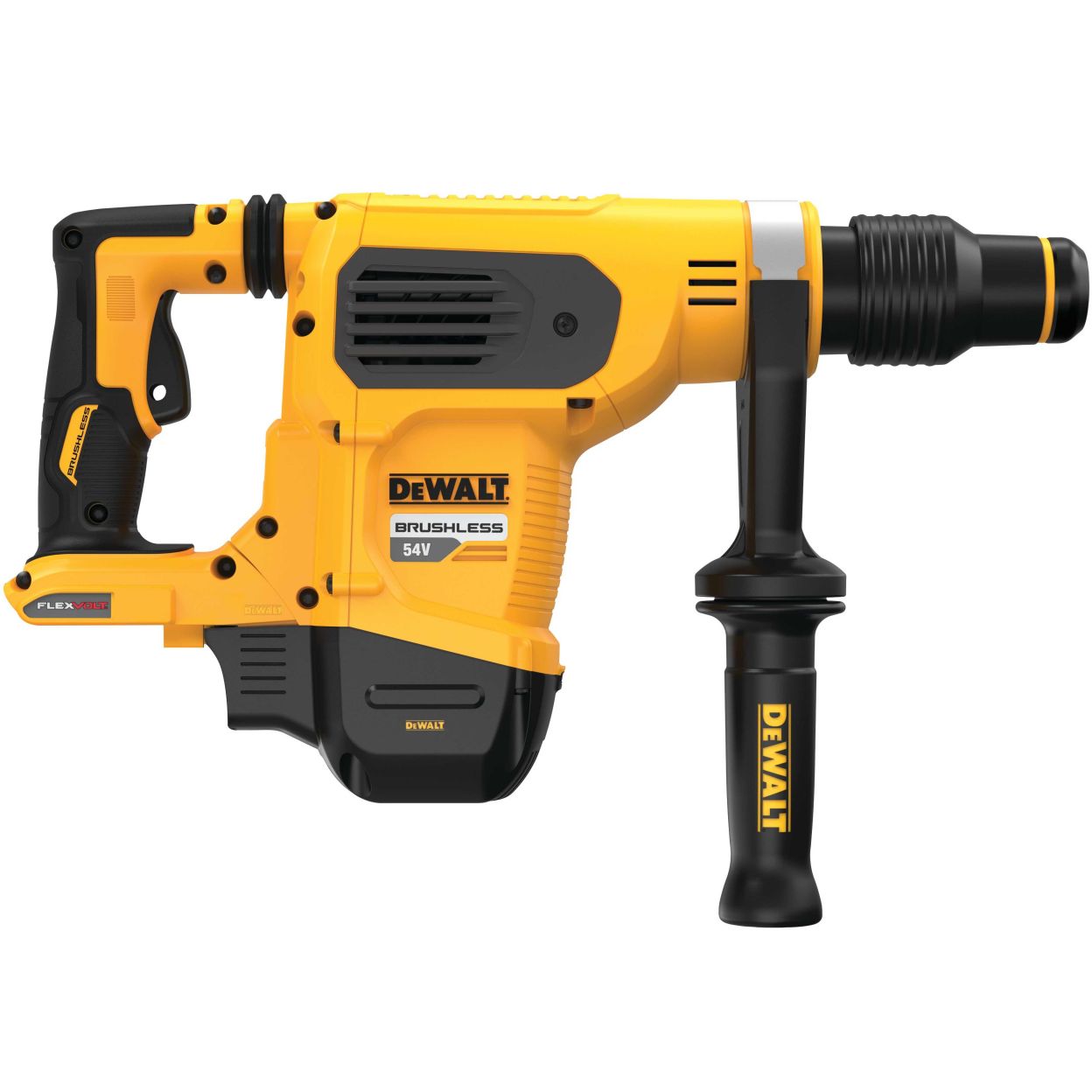 Аккумуляторный перфоратор DEWALT DCH481N, 54 В, 6.1 Дж, 3150 уд/мин, без АКБ и ЗУ (DCH481N-XJ)