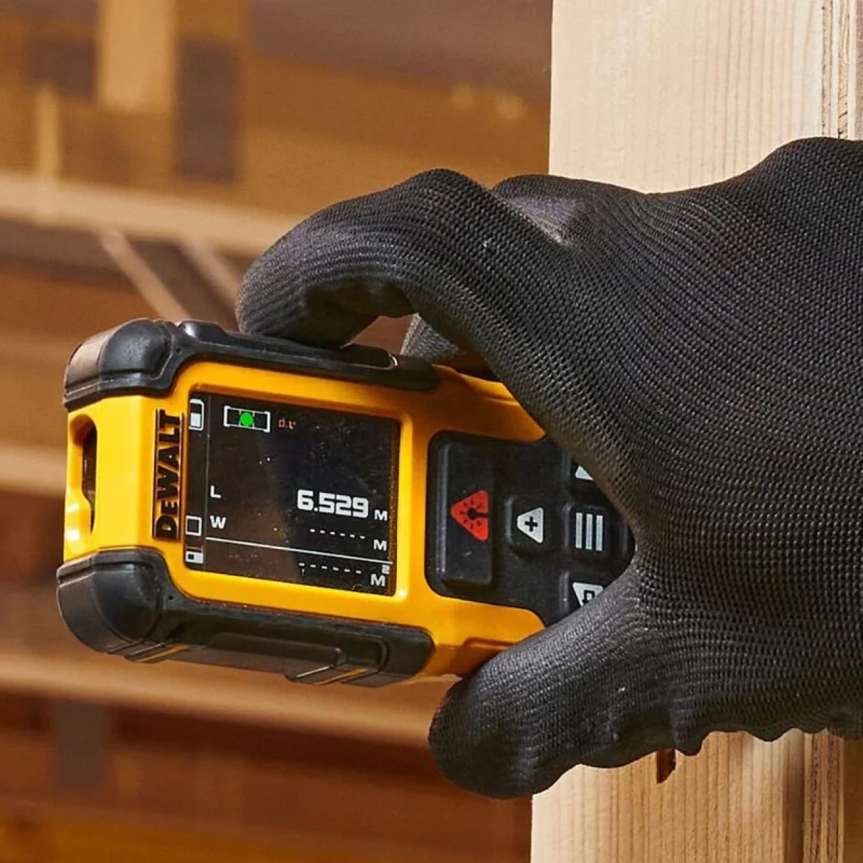 Лазерный дальномер DEWALT DWHT77200, на батарейках, 60 м (DWHT77200-XJ)