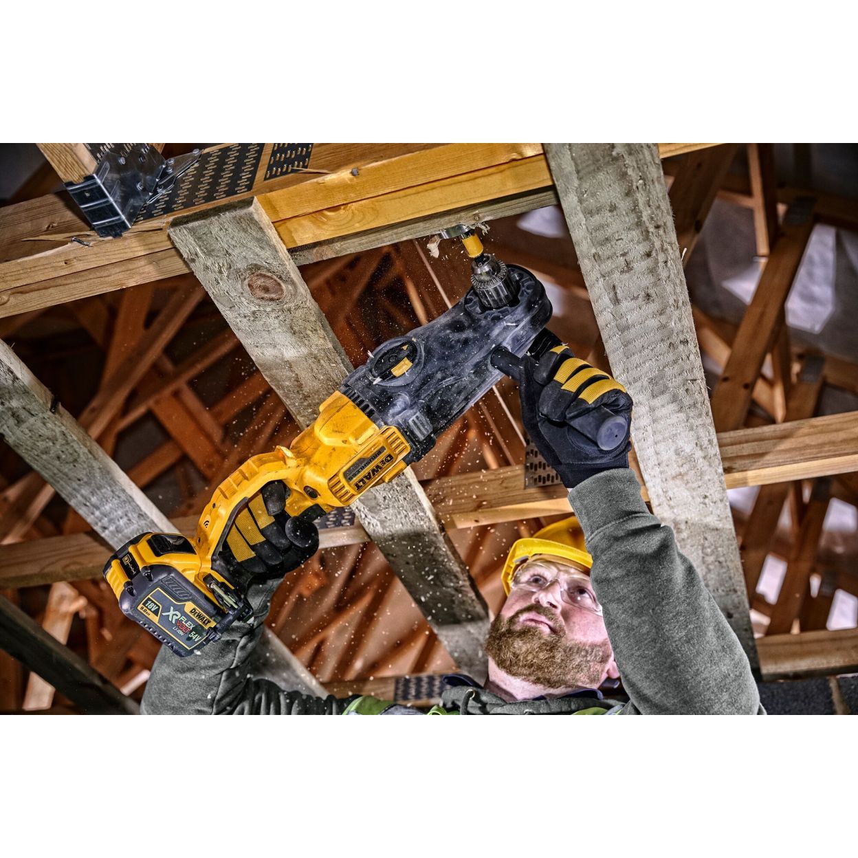 Аккумуляторная угловая дрель DEWALT DCD470N, 54 В, 1320 об/мин, без АКБ и ЗУ
