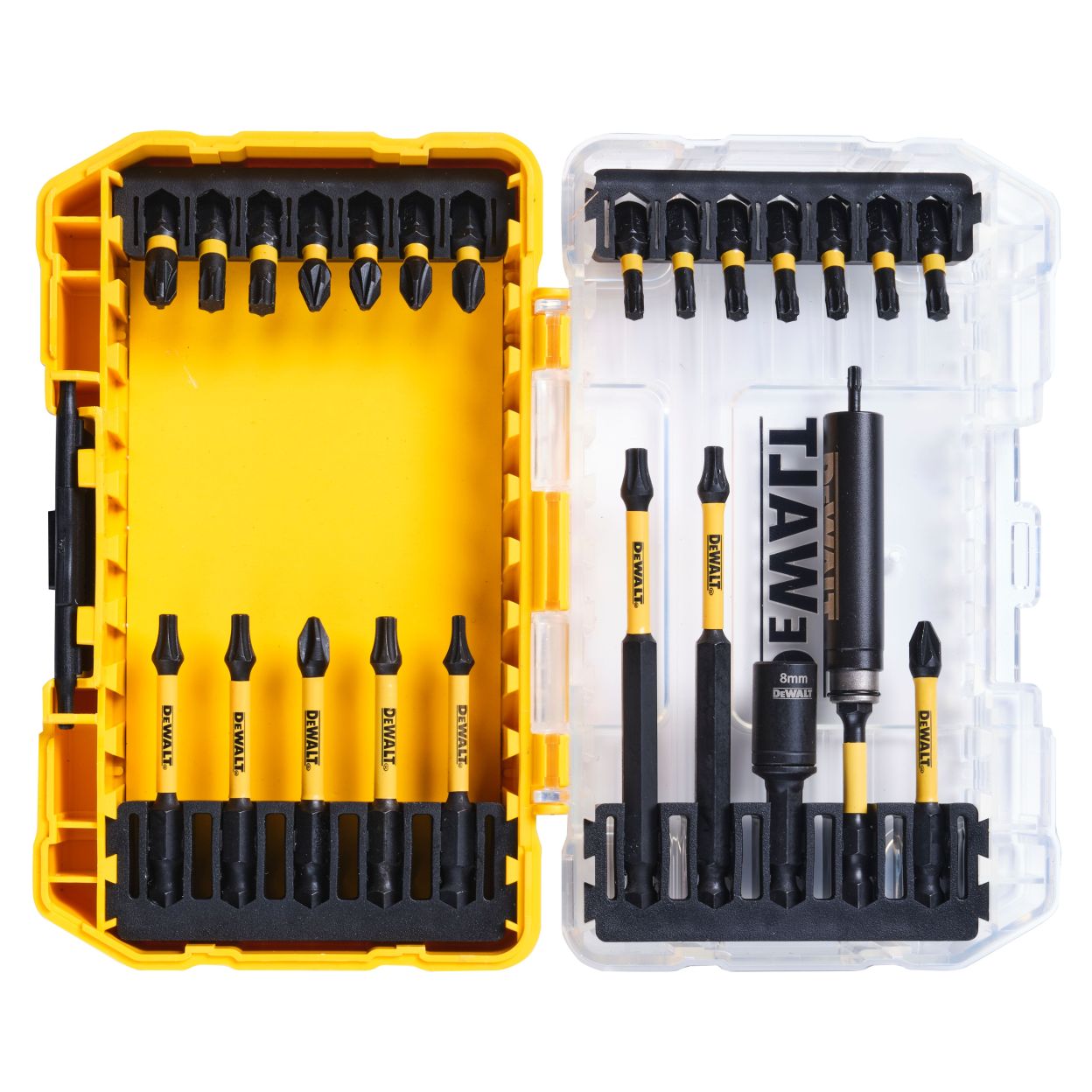 Набор бит и насадок FLEXTORQ DEWALT DT70744T, 25шт