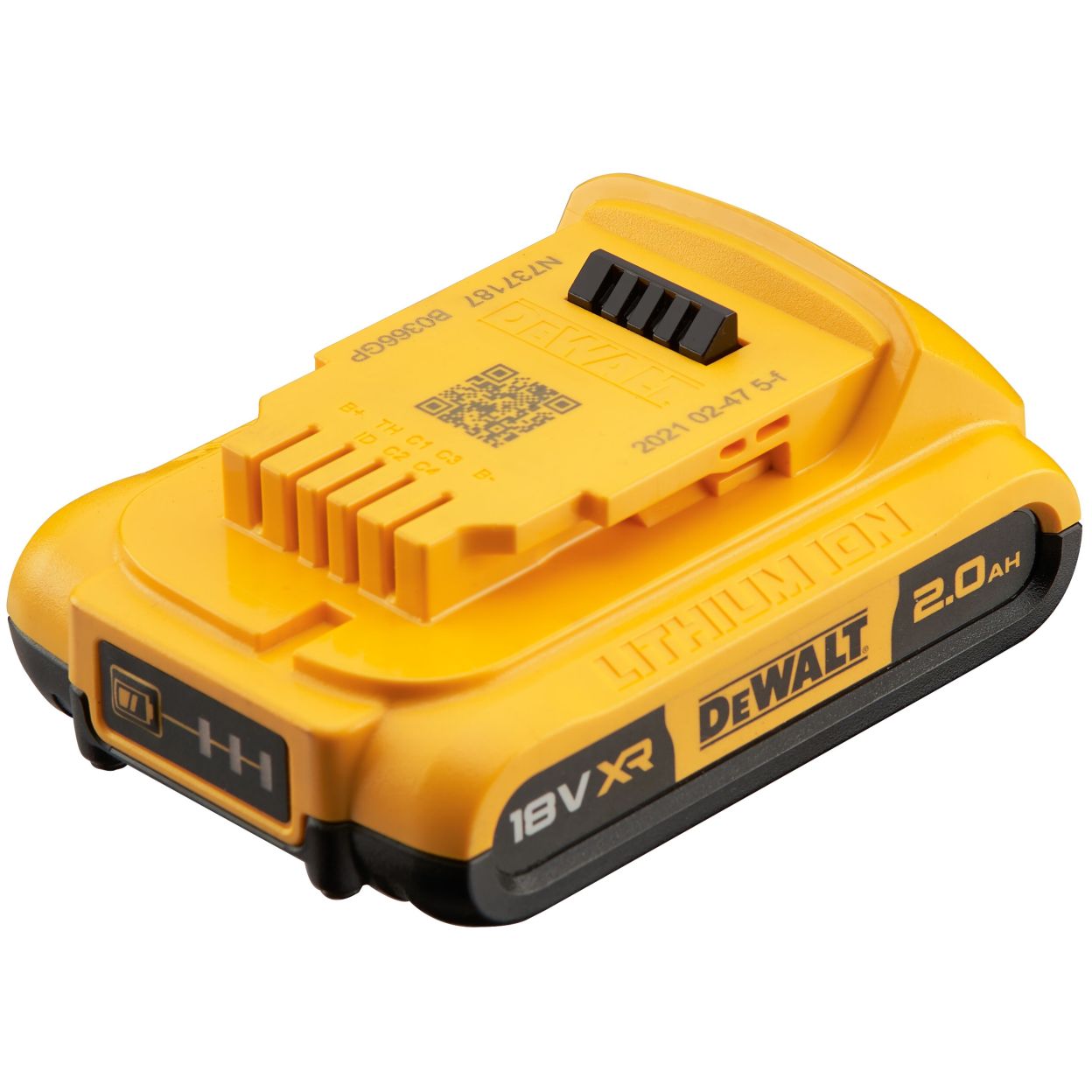 Набор DEWALT DCB1104D2: 2 АКБ DCB183, Li-Ion, 18 В, 2 Ач и зарядное устройство DCB1104, 12/18 В, 4 A (DCB1104D2-QW)