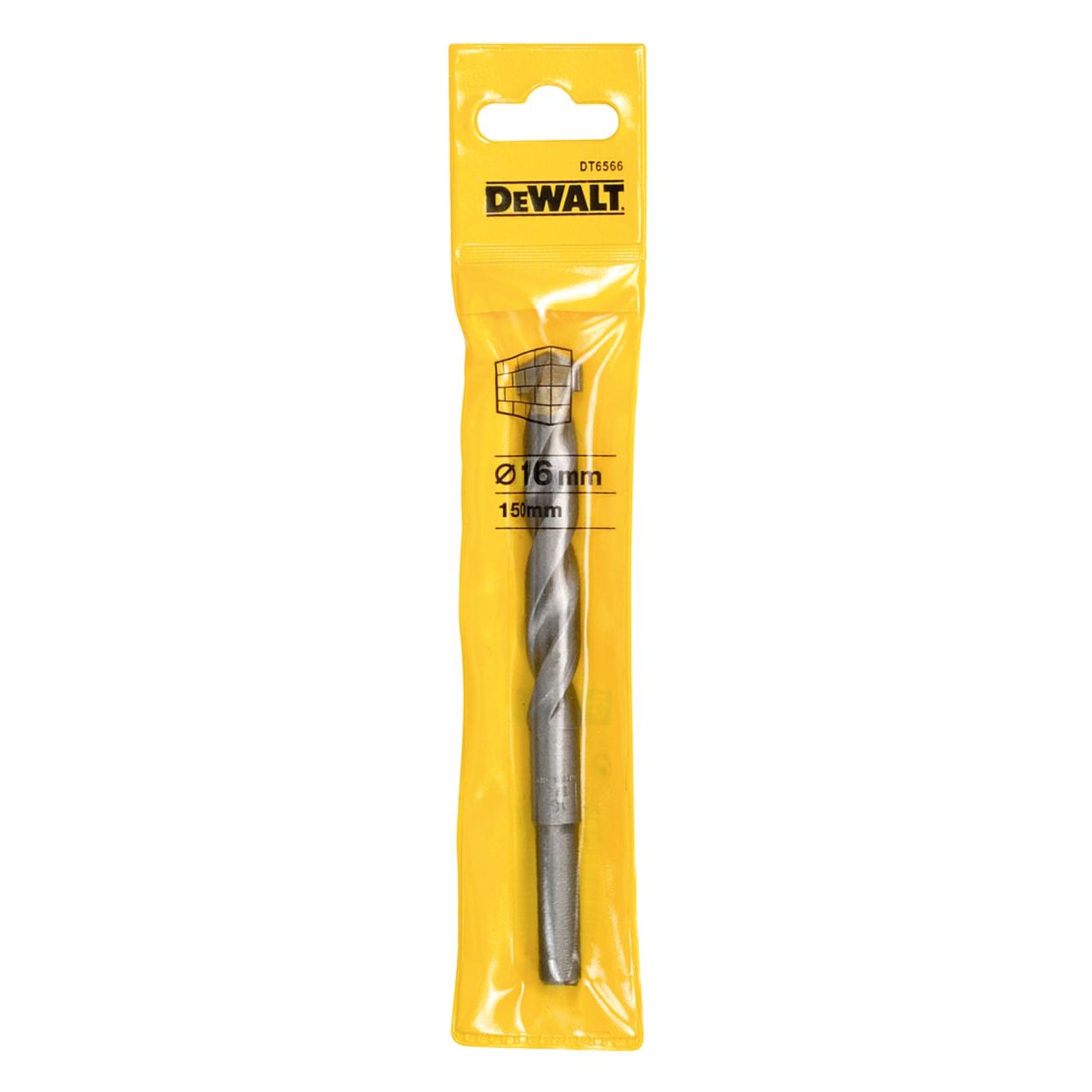 Сверло DEWALT DT6566, по бетону / кирпичу / камню 16 x 150 мм