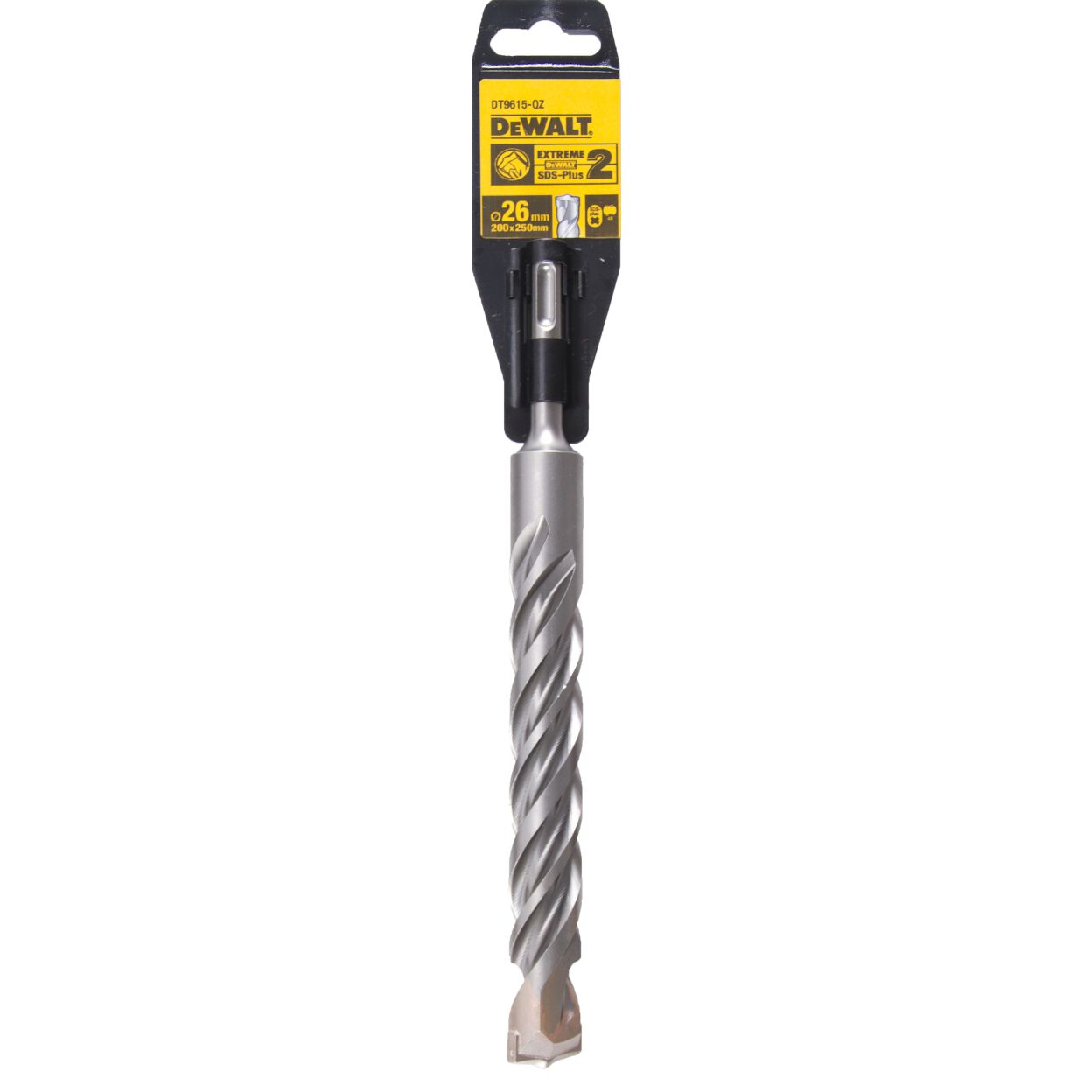 Бур DEWALT EXTREME DT9615, SDS-Plus, 26 x 250 x 200