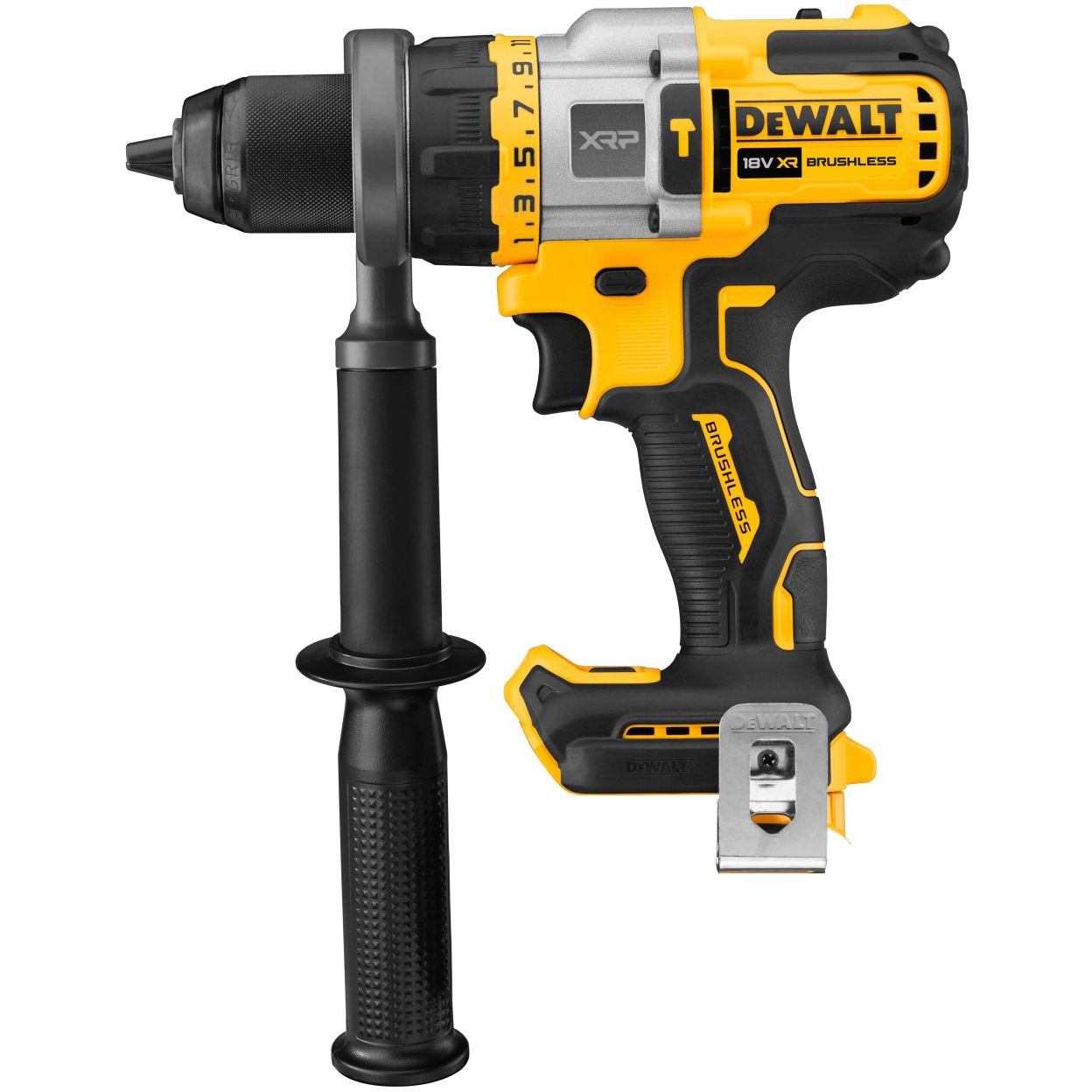 Ударная дрель-шуруповерт DEWALT DCD999P1T, 18/54 В, 2250 об/мин, 38250 уд/мин, с АКБ 5 Ач и ЗУ, в кейсе TSTAK (DCD999P1NT-XJ)