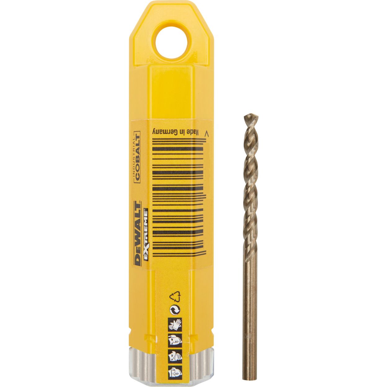Сверло по металлу DEWALT DT4924, 4x43x75 мм, 10 шт. (DT4924-QZ)