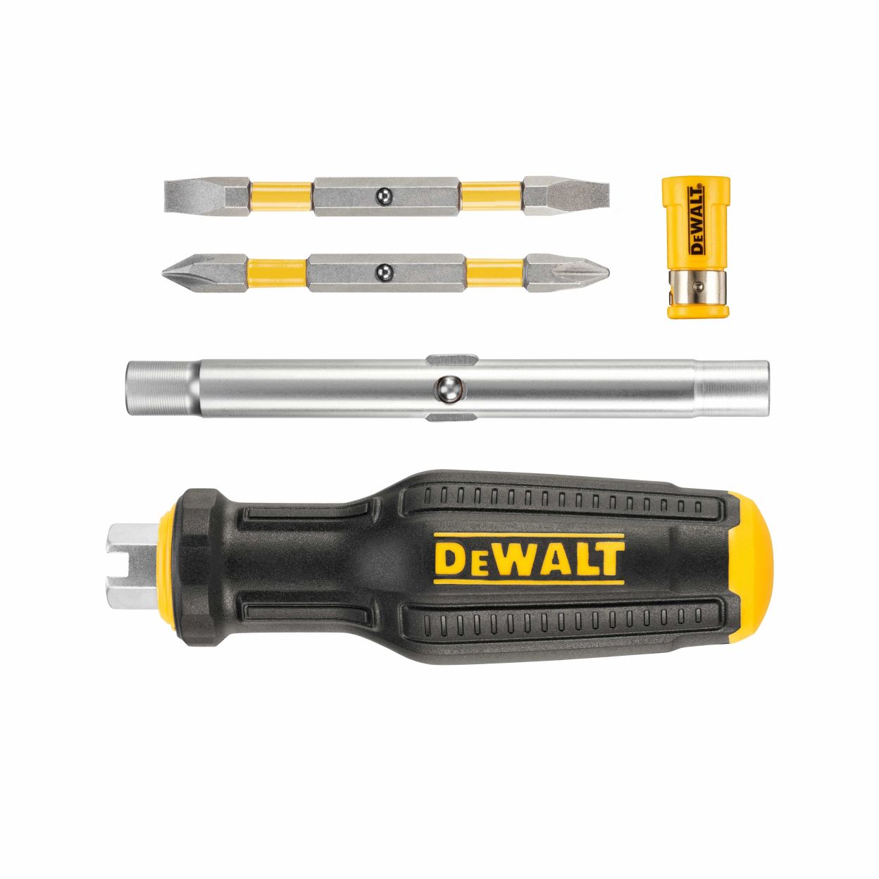 Отвертка DEWALT, 5 в 1, со сменными битами, DWHT66569-0