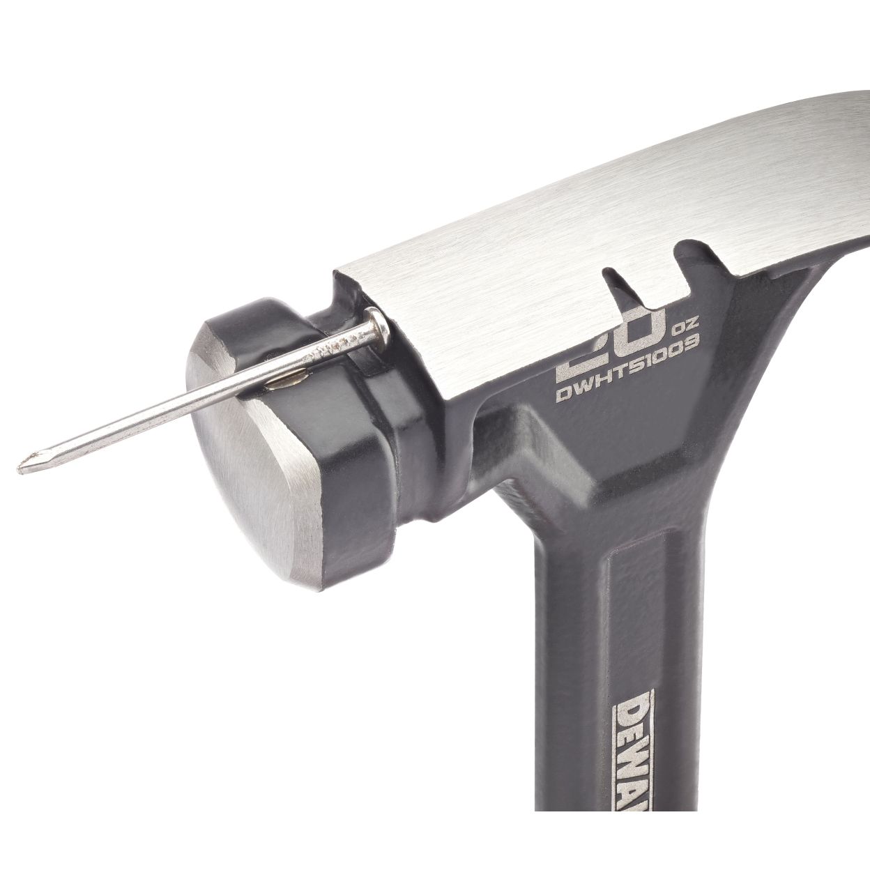 Молоток с закруглённым гвоздодёром DEWALT 567 г (DWHT51009-0)