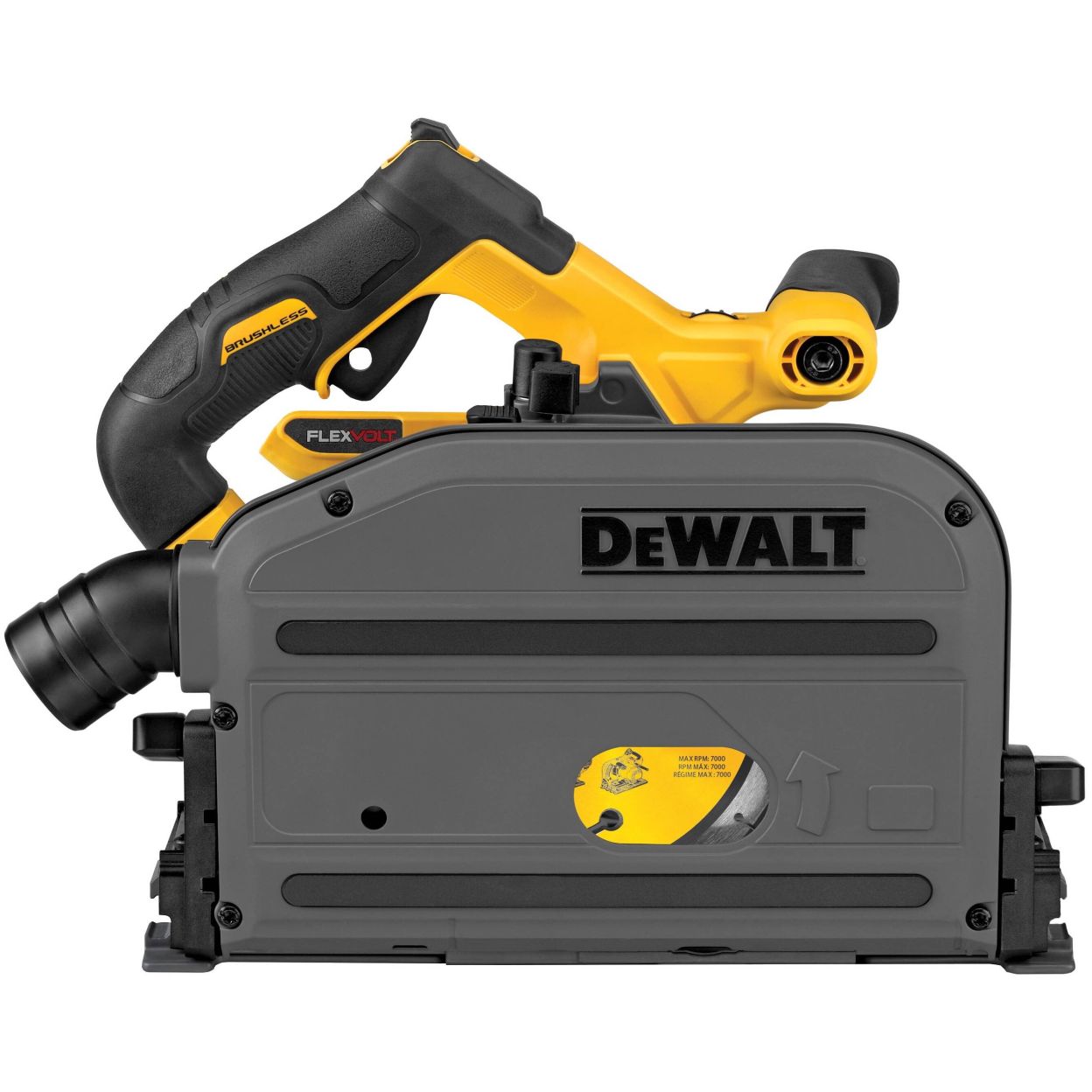 Аккумуляторная дисковая пила DEWALT DCS520T2, 54 В, 165 мм, 4200 об/мин, с 2 АКБ 2 Ач и ЗУ, в кейсе TSTAK (DCS520T2-QW)