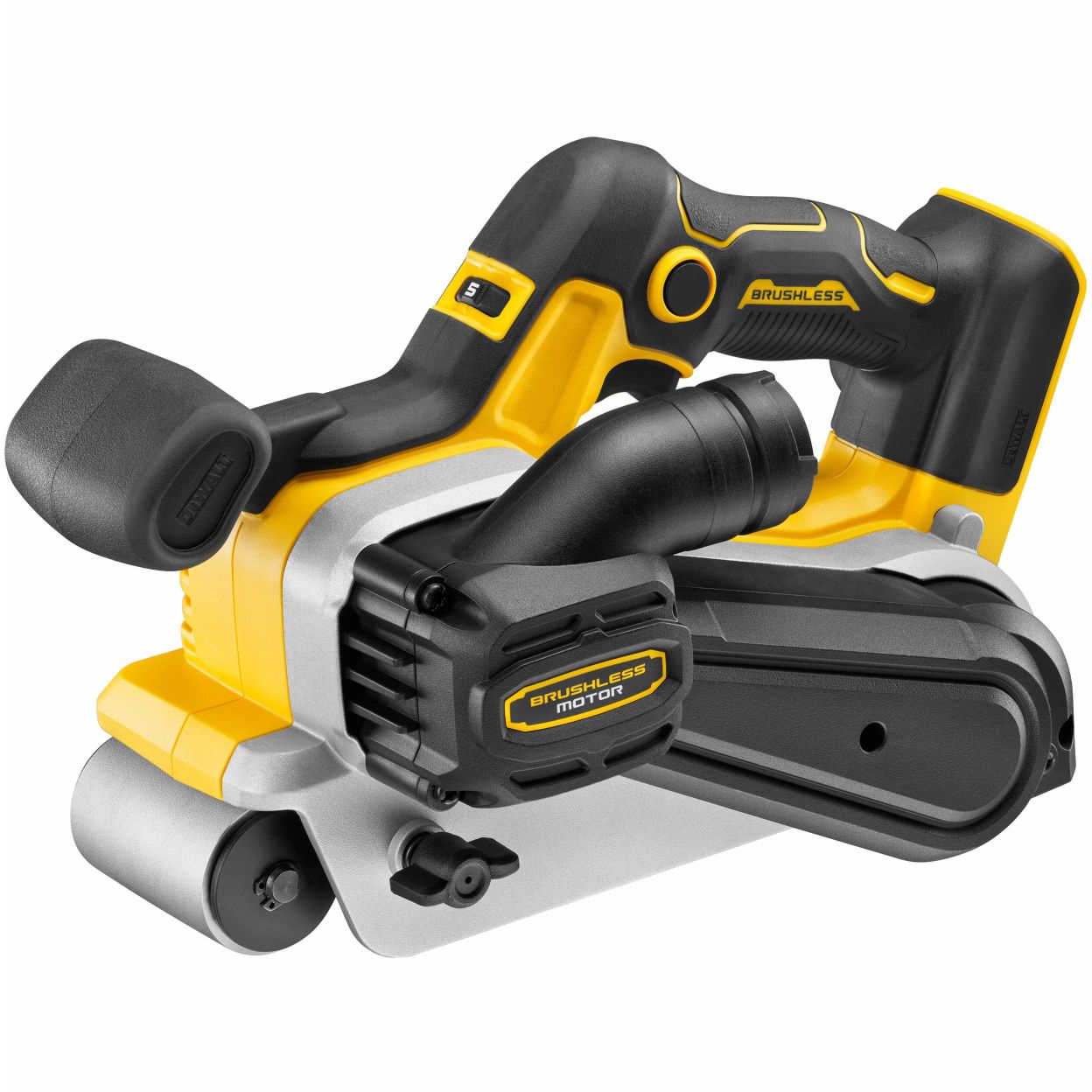 Аккумуляторная ленточная шлифмашина DEWALT DCW220N, 18 В, 320 м/мин, без АКБ и ЗУ (DCW220N-QW)