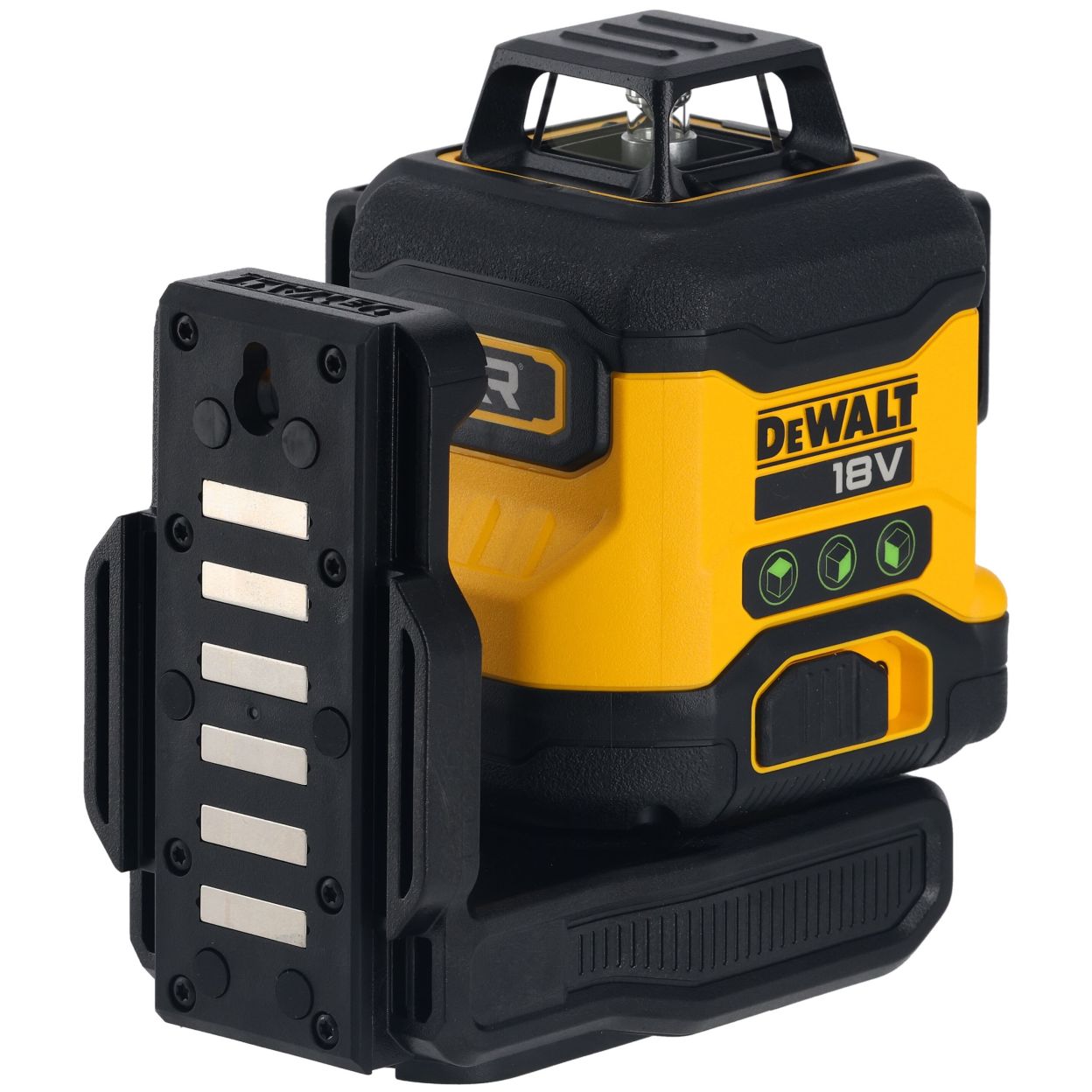 Аккумуляторный лазерный нивелир DEWALT DCLE34031D1, 18 В, зеленый луч, 40 м, с АКБ 2 Ач и ЗУ, в кейсе (DCLE34031D1-QW)