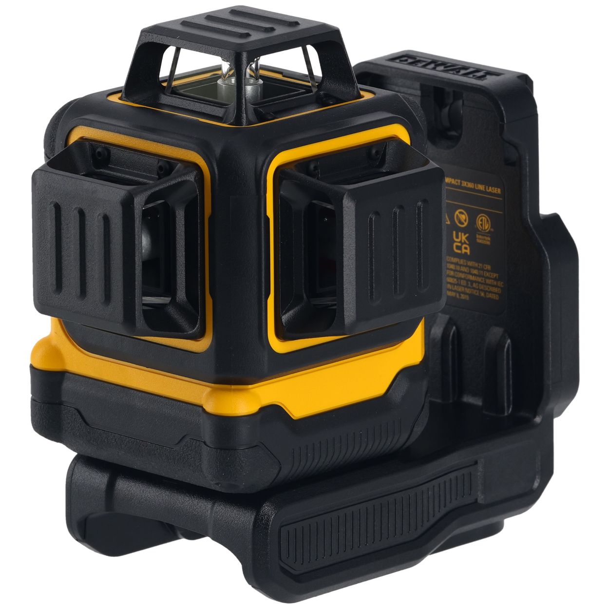 Аккумуляторный лазерный нивелир DEWALT DCLE34031D1, 18 В, зеленый луч, 40 м, с АКБ 2 Ач и ЗУ, в кейсе (DCLE34031D1-QW)