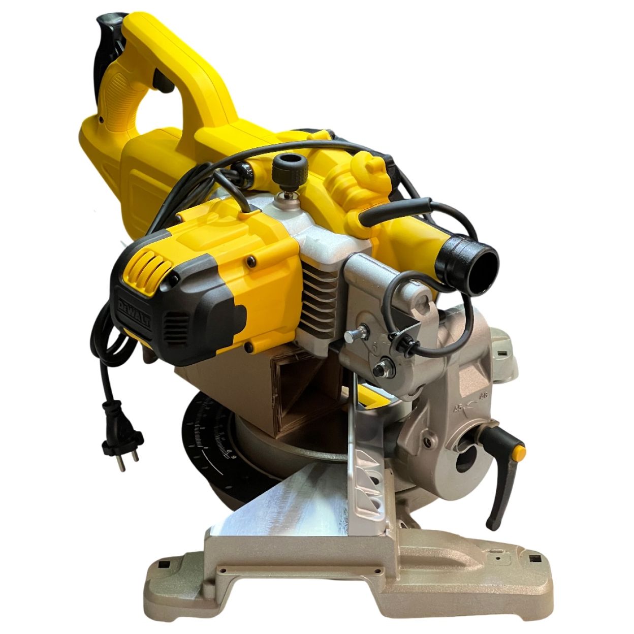 Торцовочная пила DEWALT DWS773, 1300 Вт, 216 мм, 4600 об/мин (DWS773-QS/U1), уцененный товар