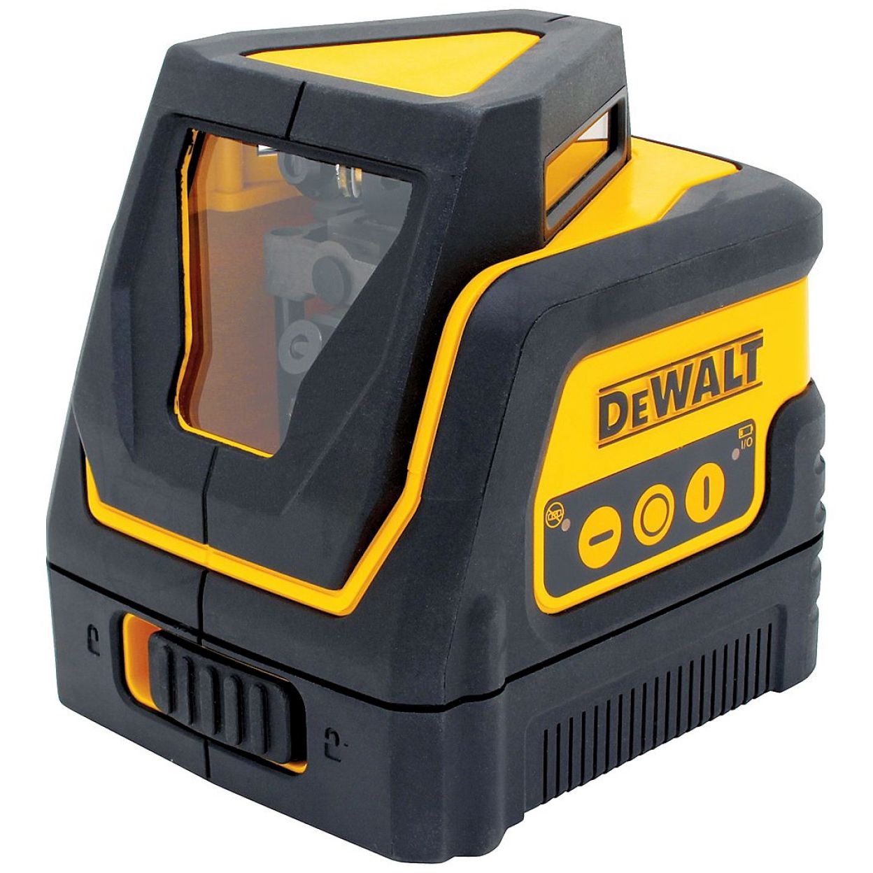 Лазерный нивелир DEWALT DW0811, на батарейках, красный луч, 30 м, в кейсе (DW0811-XJ)