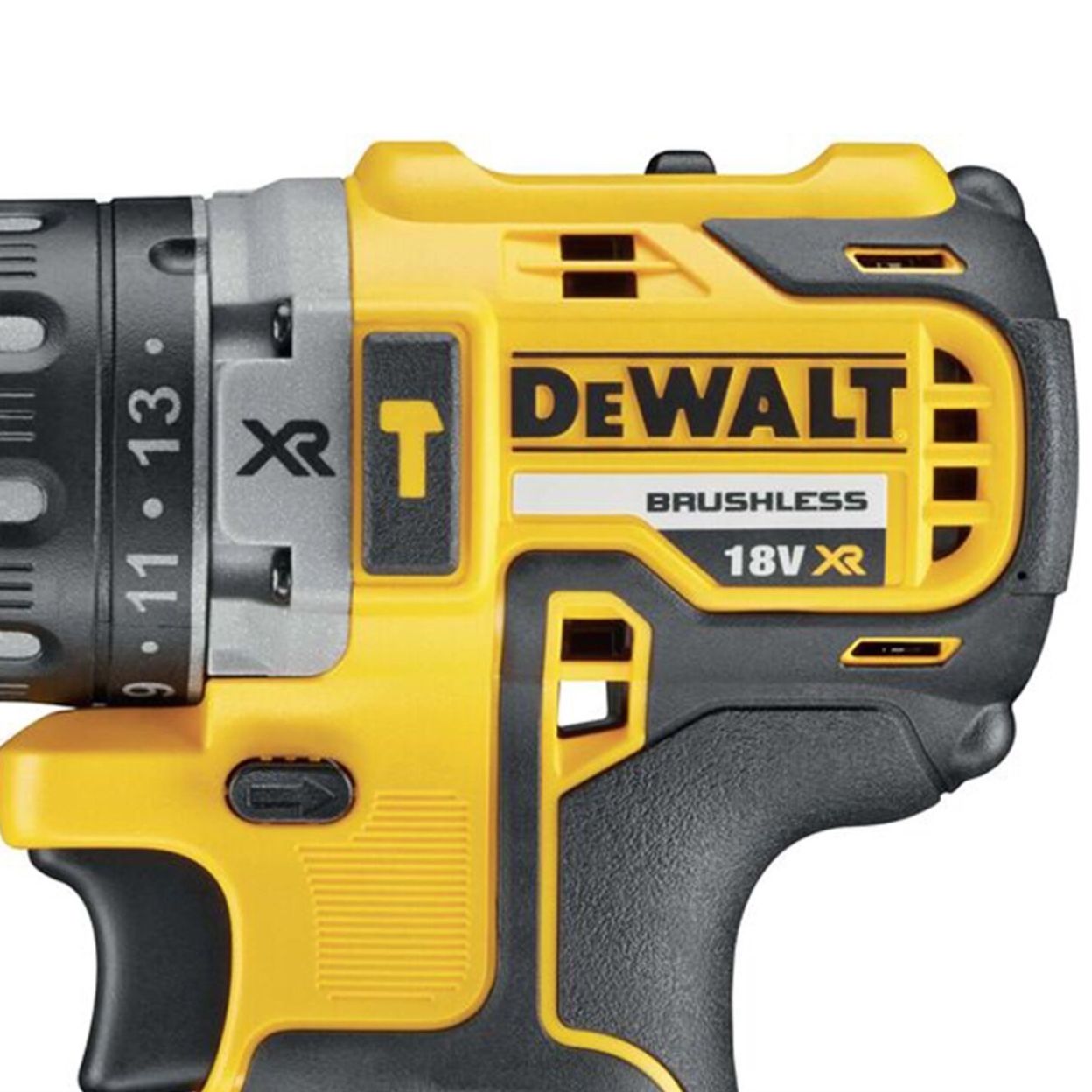 Ударная дрель-шуруповерт DEWALT DCD796NT, 18 В, 2000 об/мин, 34000 уд/мин, без АКБ и ЗУ, в кейсе TSTAK (DCD796NTDWST1-70703)