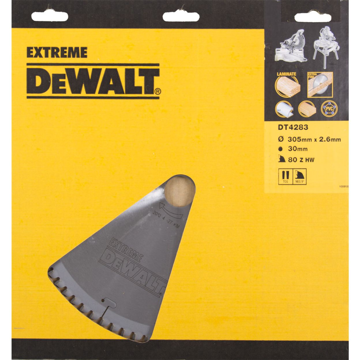 Пильный диск DEWALT EXTREME WORKSHOP DT4283, 305/30 мм.