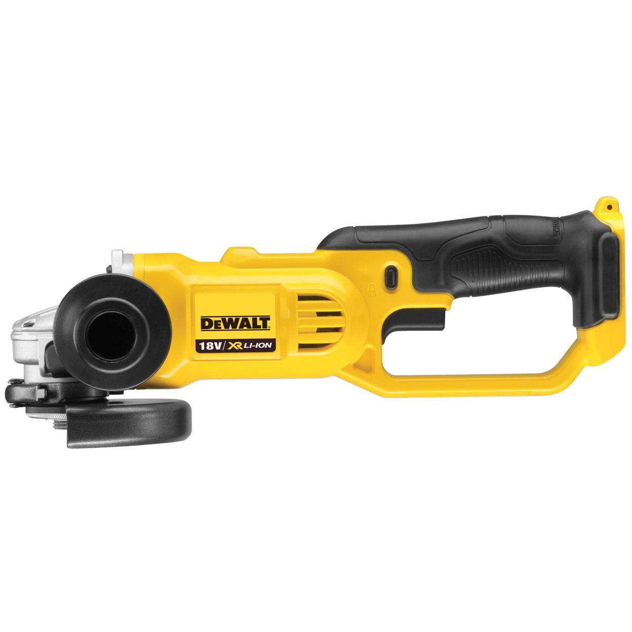 Аккумуляторная угловая шлифмашина DEWALT DCG412P1, 18 В, 125 мм, 7000 об/мин, с АКБ 5 Ач и ЗУ (DCG412P1N-XJ)