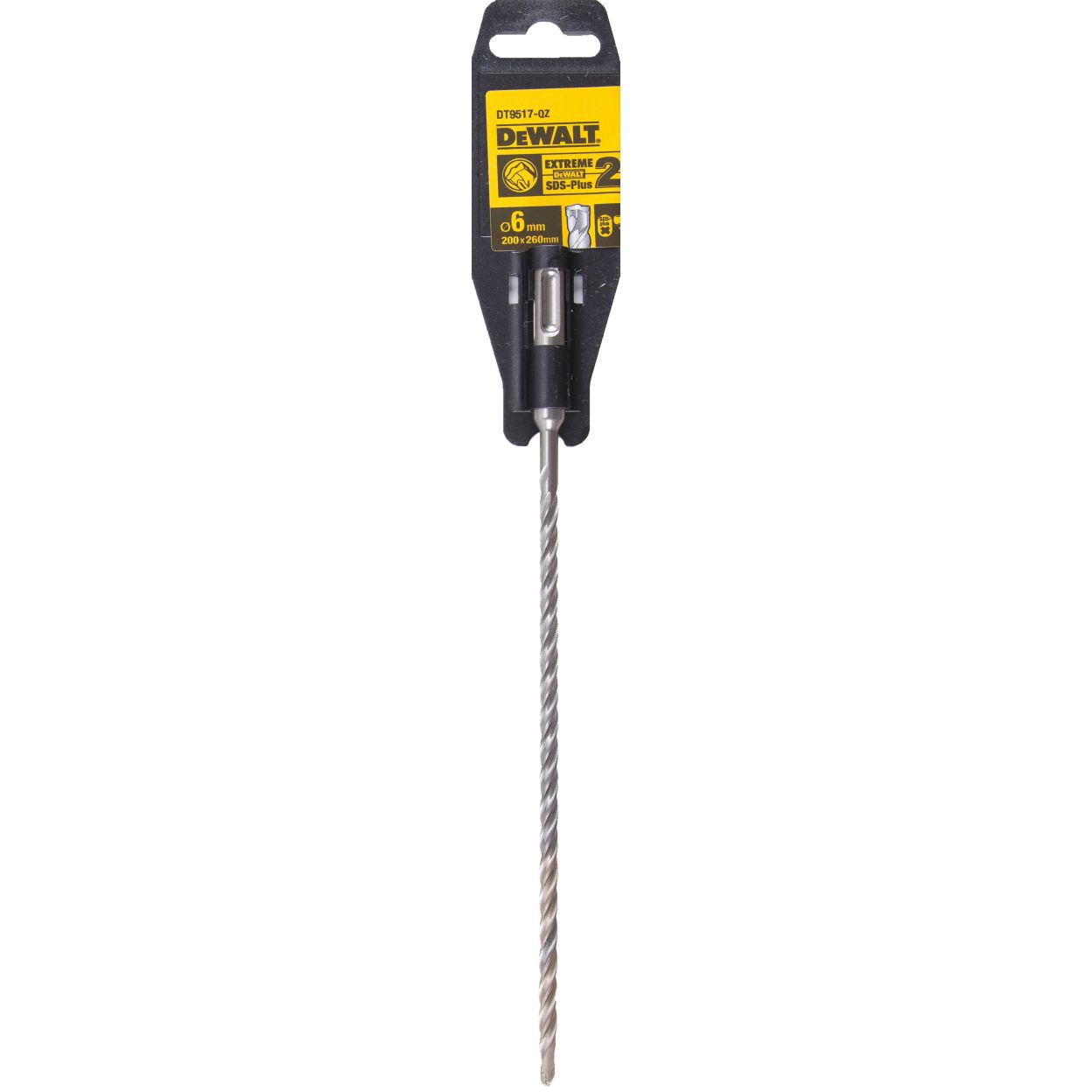 Бур DEWALT EXTREME DT9517, SDS-Plus, 6 x 260 x 200
