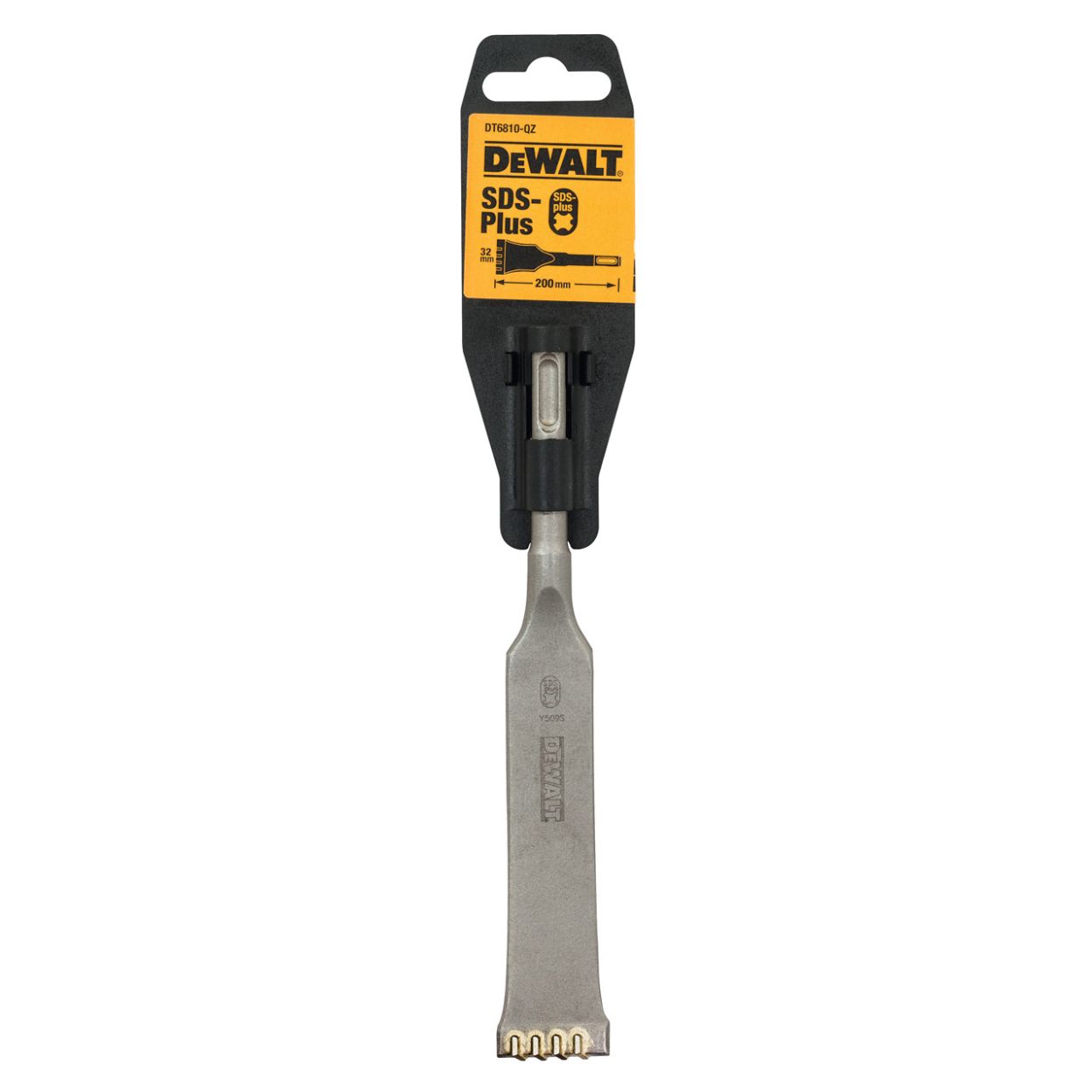 Зубило с твердыми напайками DEWALT DT6810, SDS-Plus, 200 x 32 мм