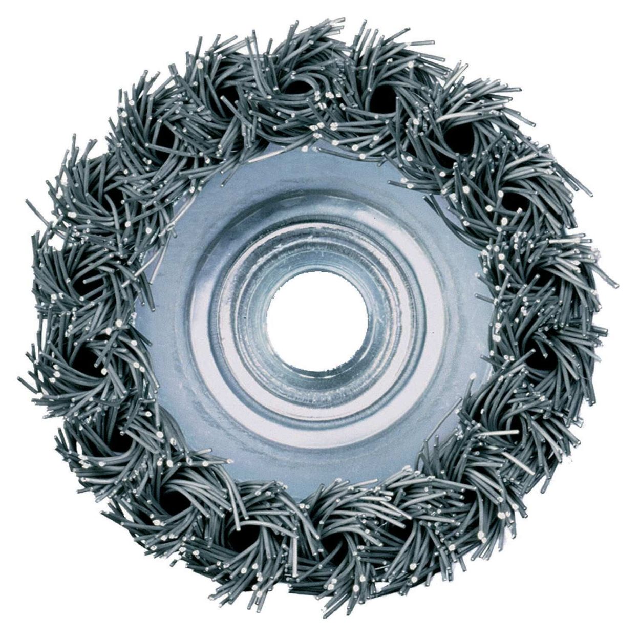 Чашечная щетка DEWALT DT3501, пучки, витая проволока, 100 x 24 мм x 5/8 дюйма