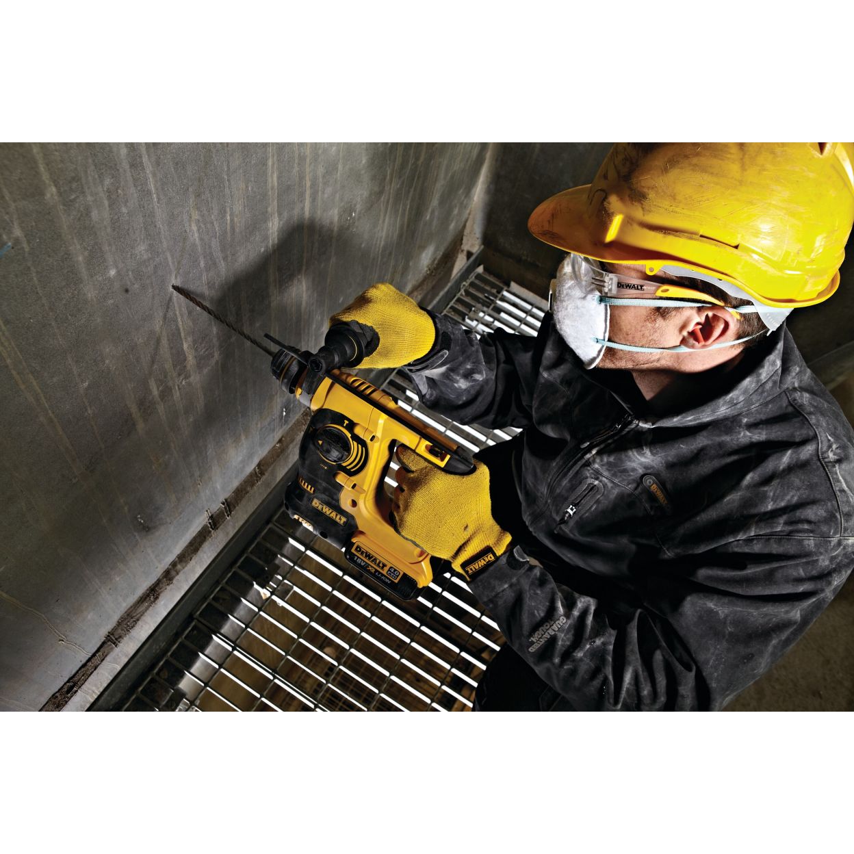 Аккумуляторный перфоратор DEWALT DCH253N, 18 В, 2.1 Дж, 4500 уд/мин, без АКБ и ЗУ (DCH253N-XJ)