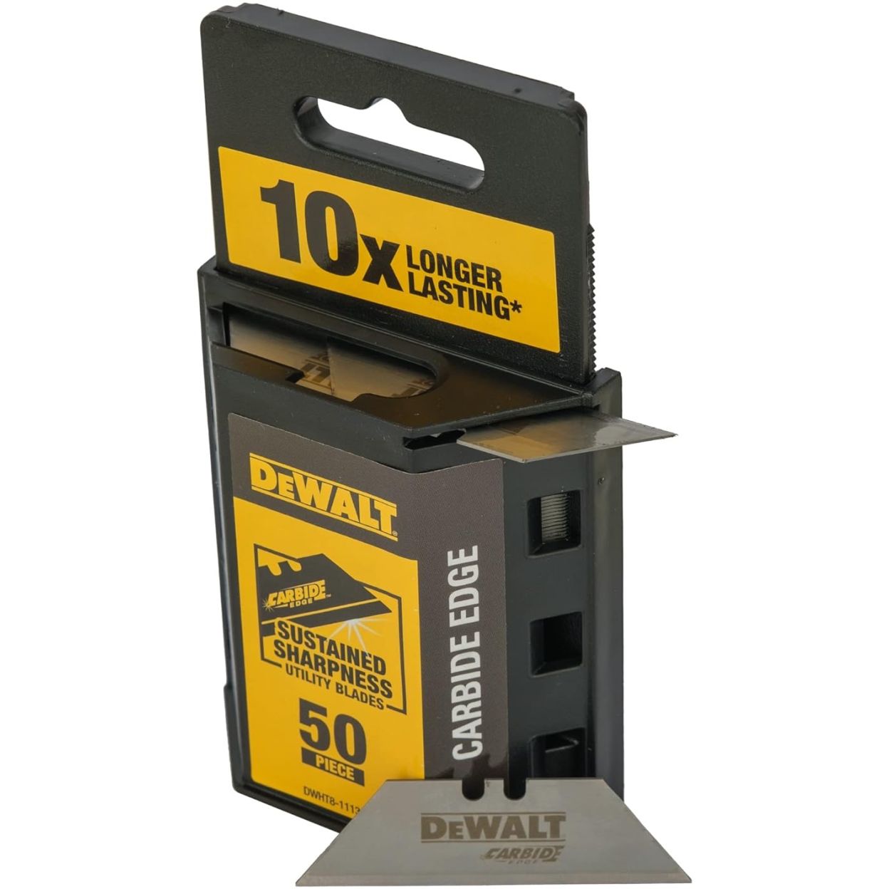 Лезвие для ножа DEWALT DWHT8-11131, трапециевидное, 63x20 мм, 50 шт.