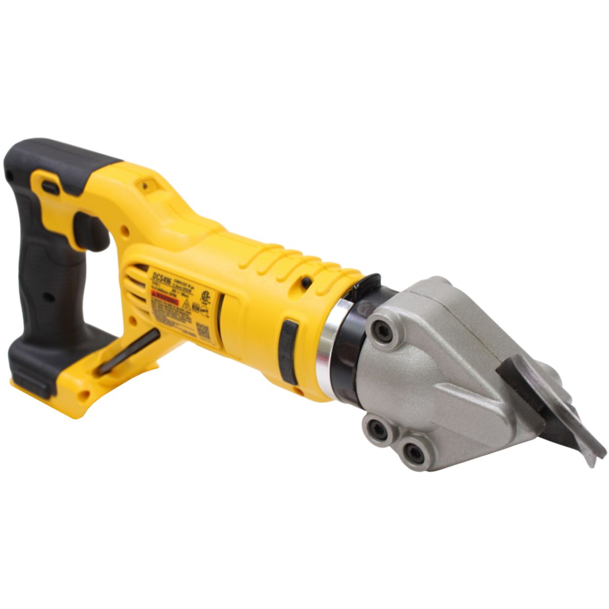 Аккумуляторные ножницы DEWALT DCS496N, по металлу, 18 В, рез до 1.3 мм, без АКБ и ЗУ (DCS496N-XJ)