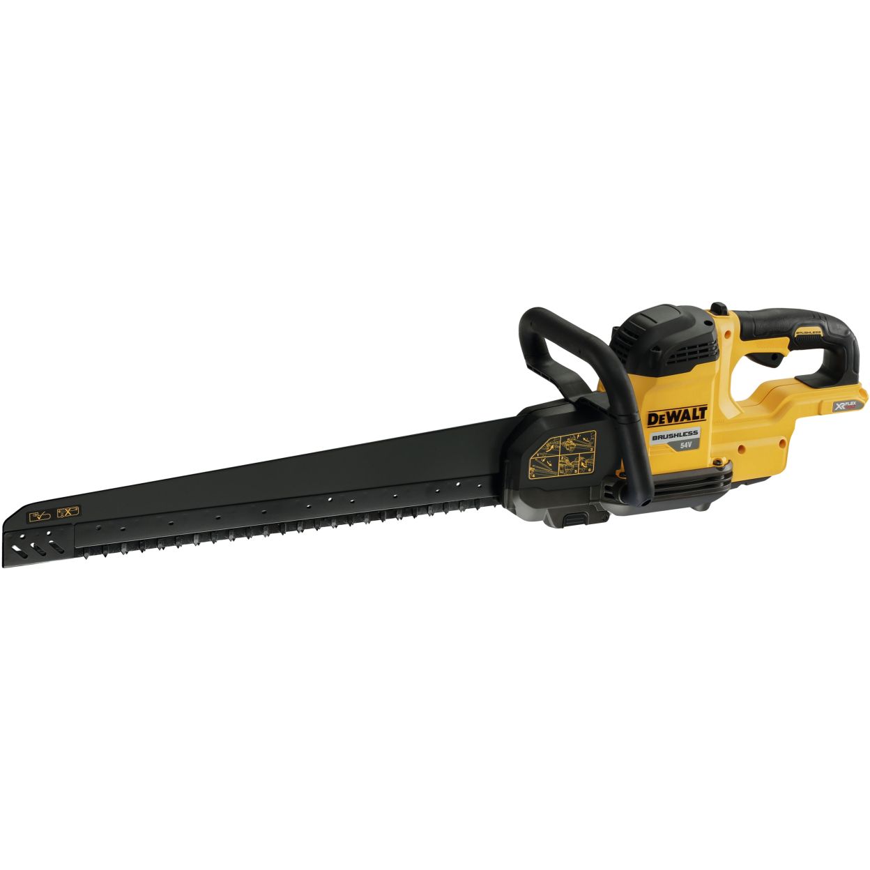 Аккумуляторная аллигаторная пила DEWALT DCS398T2, 54 В, 2400 ход/мин, 40 мм, с 2 АКБ 2 Ач и ЗУ (DCS398T2-QW)