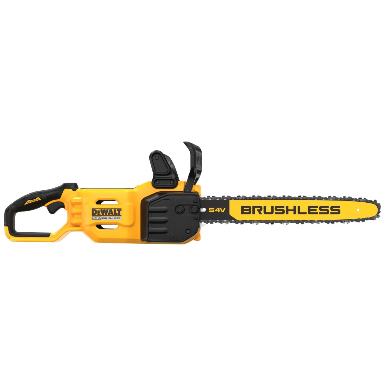 Аккумуляторный набор садовой техники DEWALT, 54 В: цепная пила DCMCS574 + кусторез DCMHT573, без АКБ без ЗУ