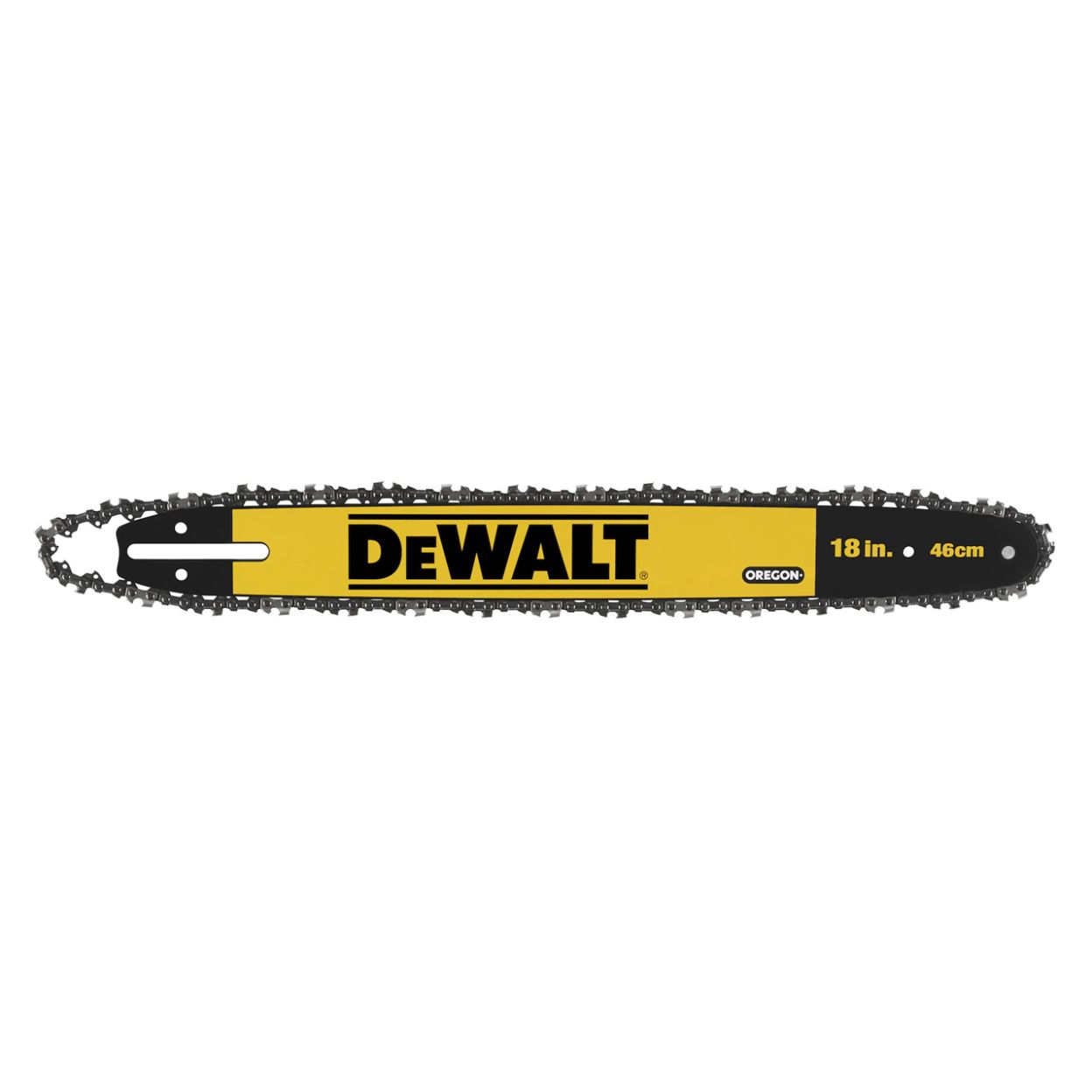 Шина с цепью 46 см для цепных пил DEWALT DT20661