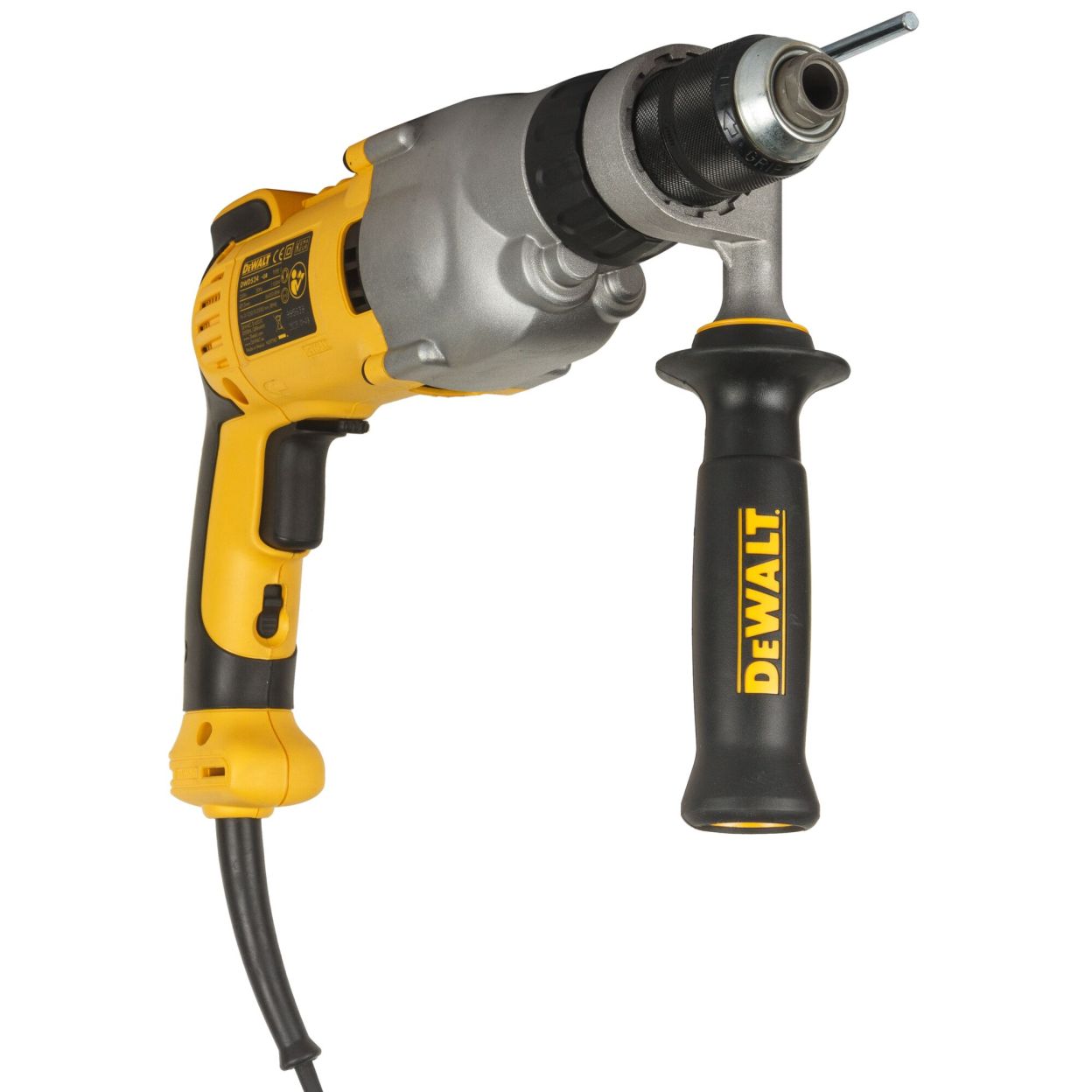 Ударная дрель DEWALT DWD524KS, 1100 Вт, 3500 об/мин, 56000 уд/мин, в кейсе (DWD524KS-QS)