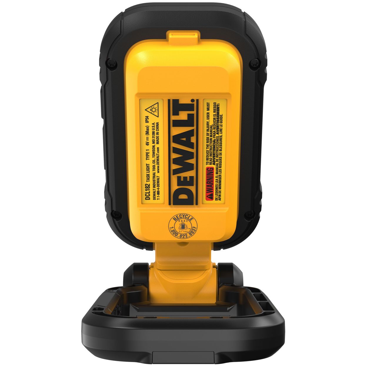 Аккумуляторный фонарь DEWALT DCL182, 1000 лм, со встроенной АКБ (DCL182-A9)