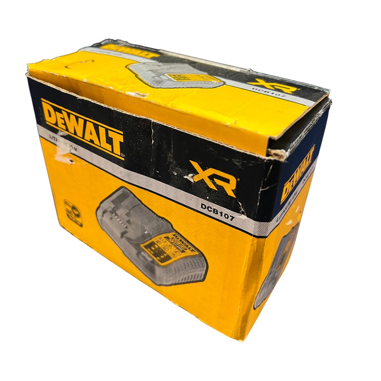 Зарядное устройство DEWALT DCB107, 12/14.4/18 В, 1.25 A (УЦЕНЕННЫЙ ТОВАР) (DCB107-XJ/U)