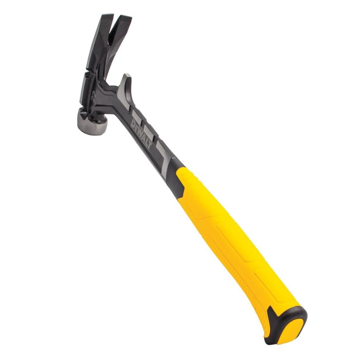Демонтажный молоток с прямым заострённым гвоздодёром DEWALT, 624 г (DWHT51366-0)