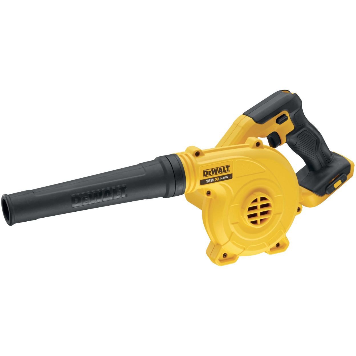 Аккумуляторный набор садовой техники DEWALT, 18 В: воздуходувка DCV100 + кусторез DCMHT564, с 2 АКБ 5 Ач без ЗУ