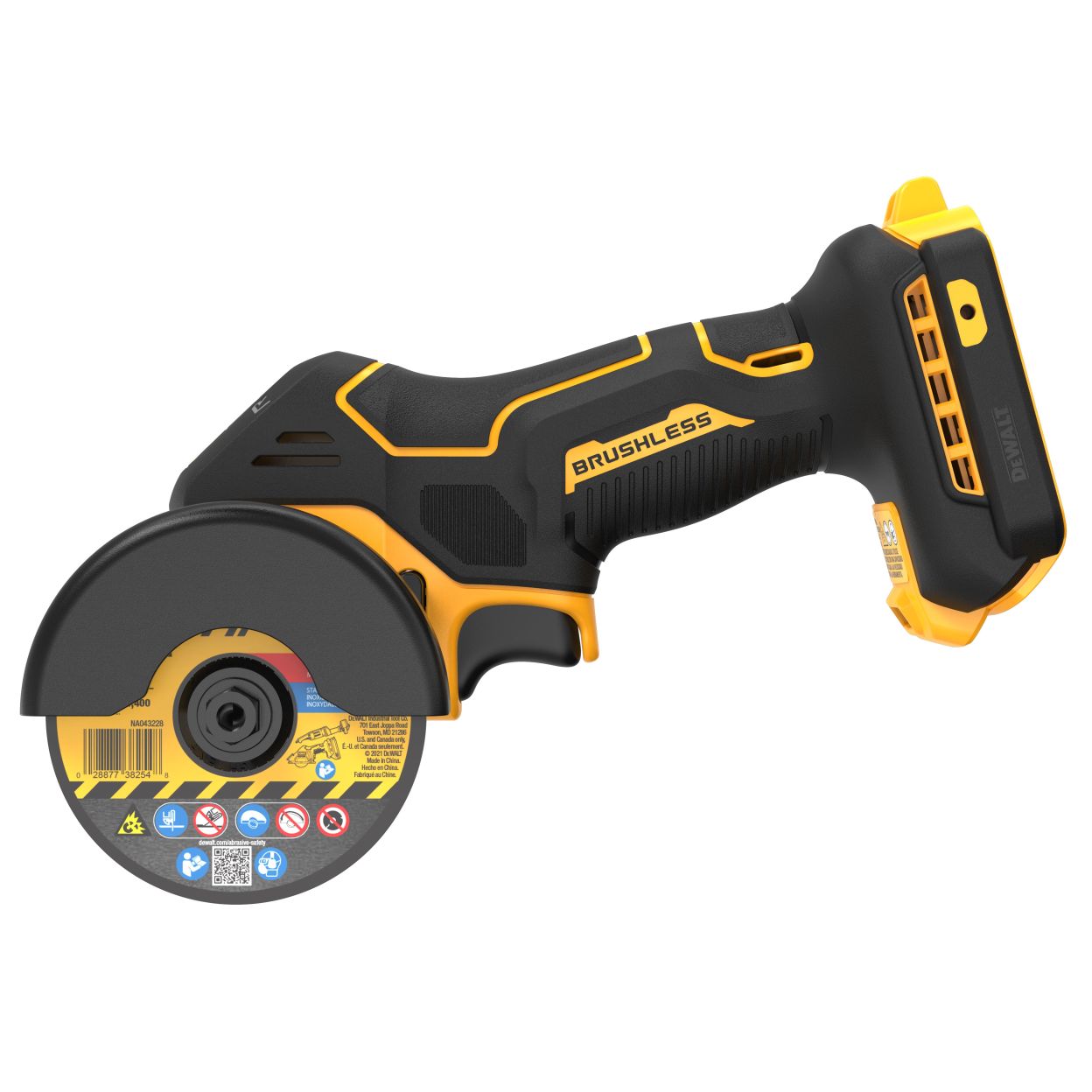 Купить DEWALT DCS438N аккумуляторная отрезная машина, 18 В, 76 мм ...