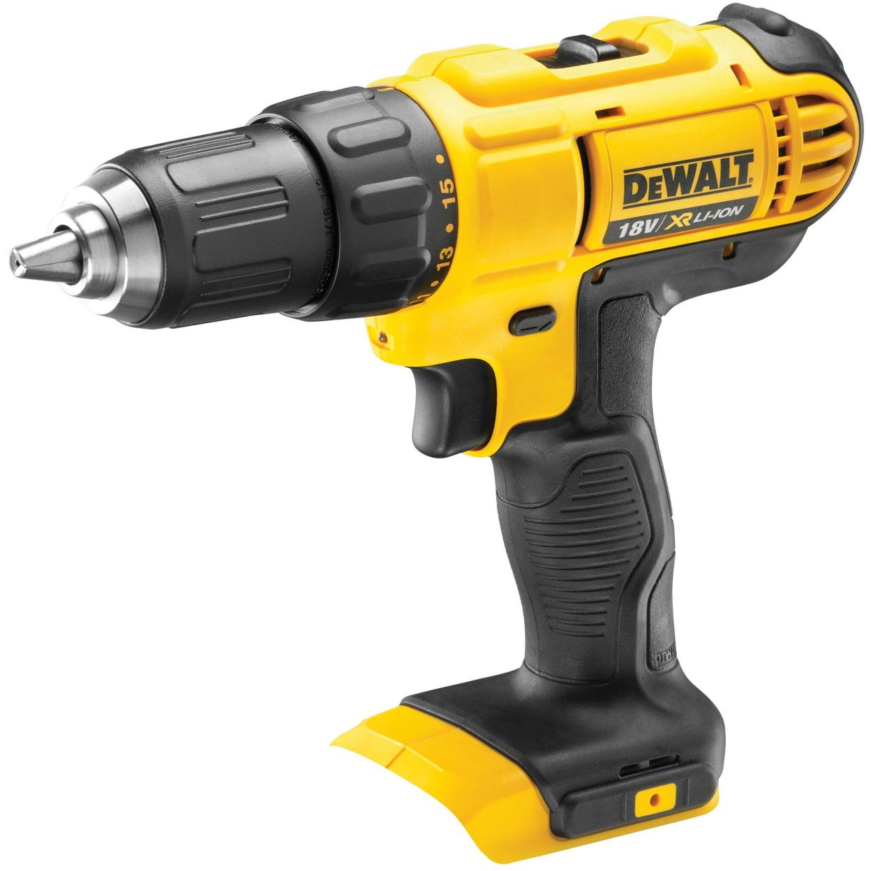 Аккумуляторная дрель-шуруповерт DEWALT DCD771P1K, 18 В, 1500 об/мин, с АКБ 5 Ач и ЗУ, в кейсе (DCD771P1NK-XJ)