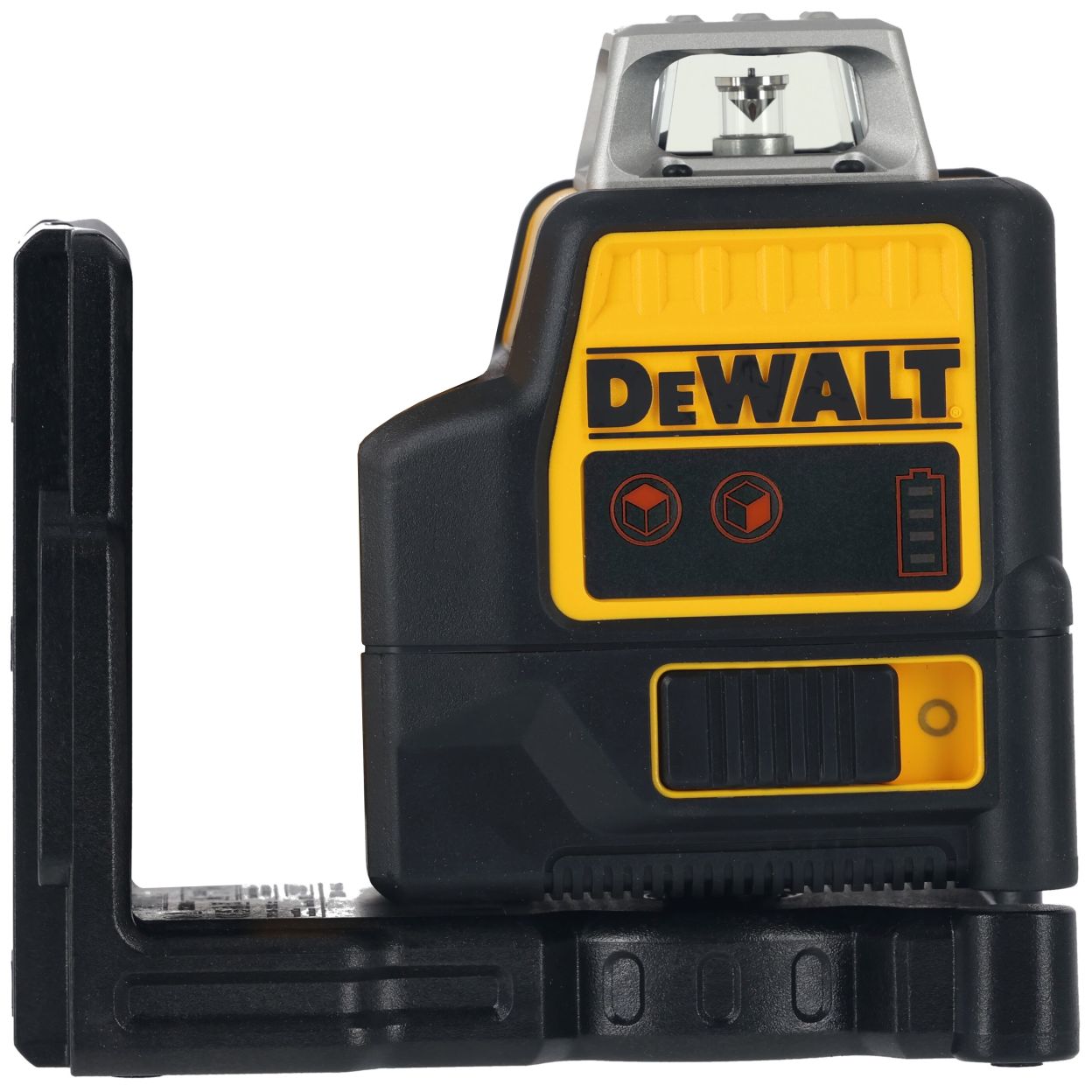 Аккумуляторный лазерный нивелир DEWALT DCE0811D1R, 12 В, красный луч, 20 м, с АКБ 2 Ач и ЗУ, в кейсе TSTAK (DCE0811D1R-QW)