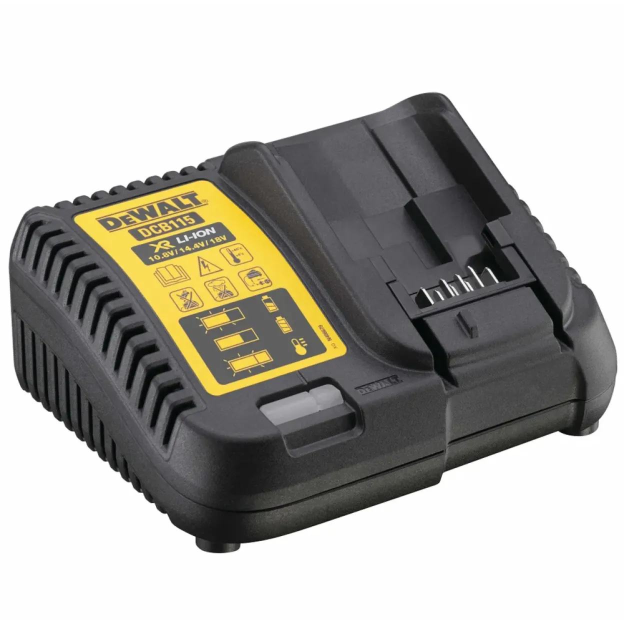 Набор DEWALT DCB115P3: 3 АКБ DCB184, Li-Ion, 18 В, 5 Ач и зарядное устройство DCB115, 12/14.4/18 В, 4 A (DCB115P3-QW)