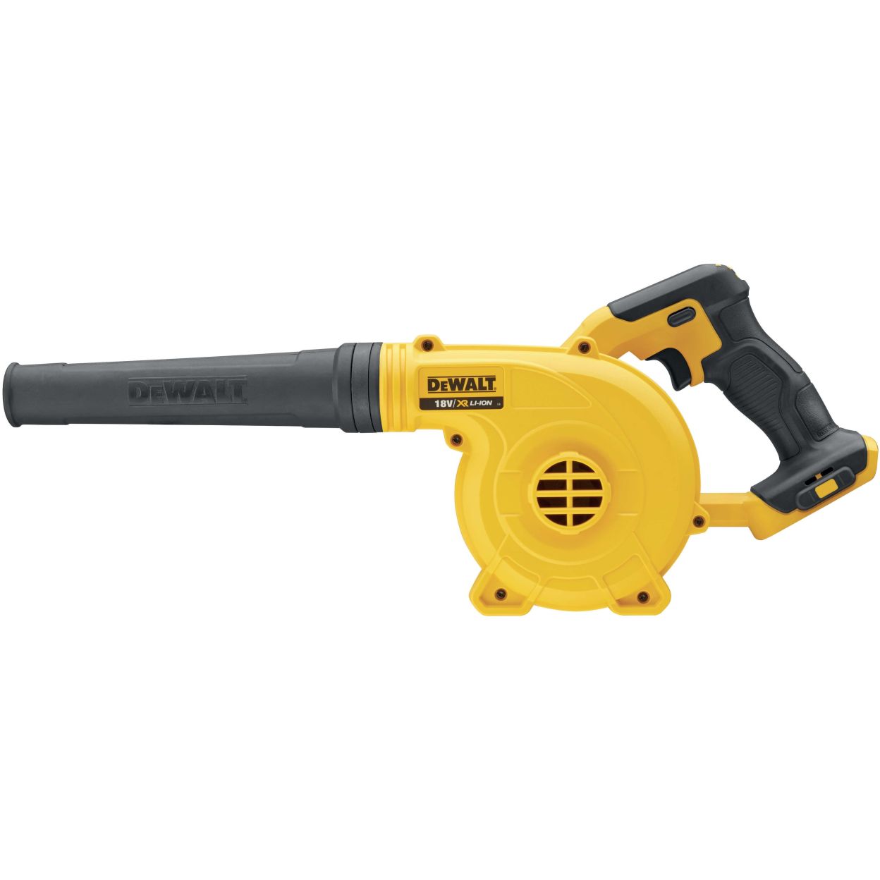Аккумуляторный набор садовой техники DEWALT, 18 В: воздуходувка DCV100 + кусторез DCMHT564, с 2 АКБ 5 Ач без ЗУ