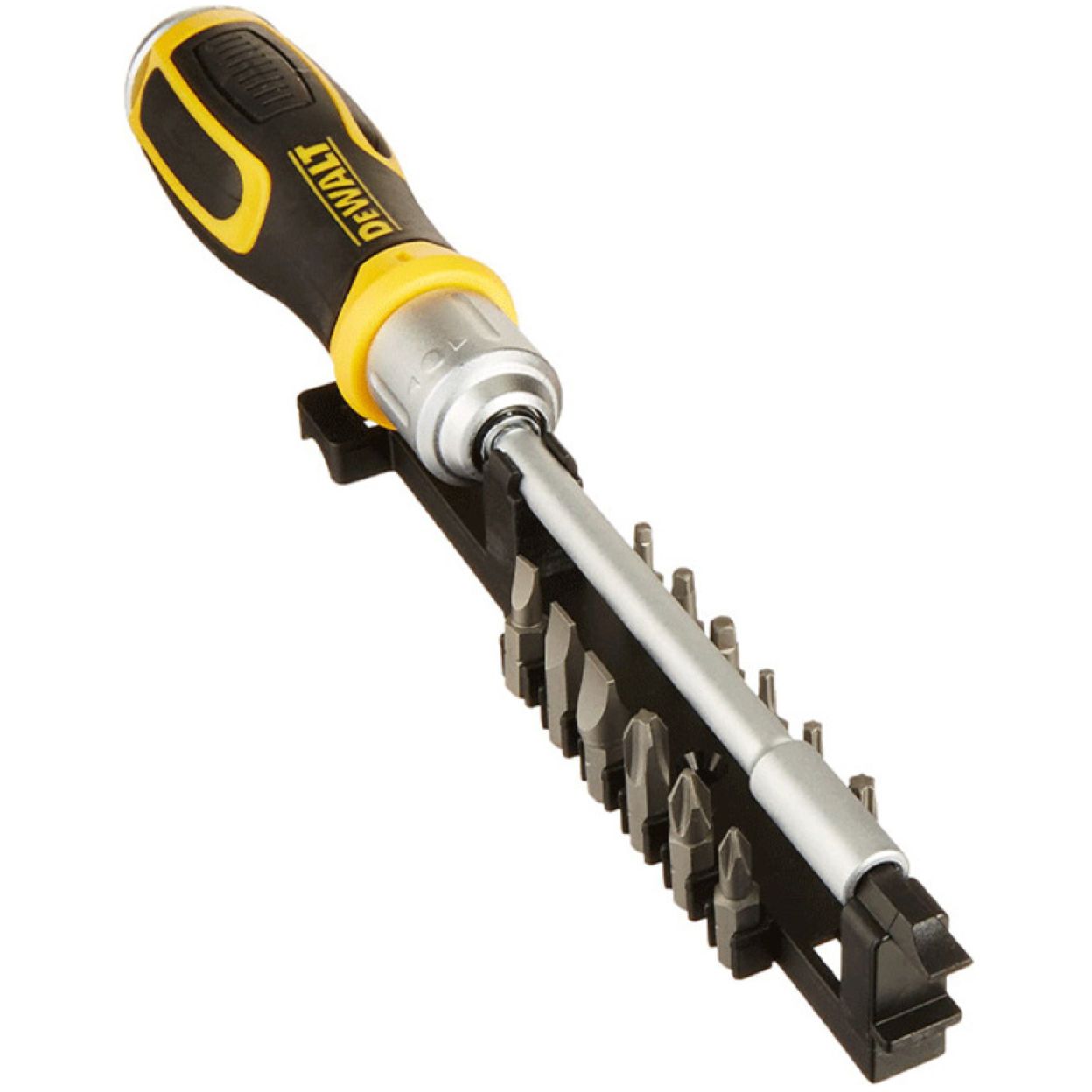 Отвертка DEWALT DWHT69233, с трещоткой, со сменными битами, 12 бит