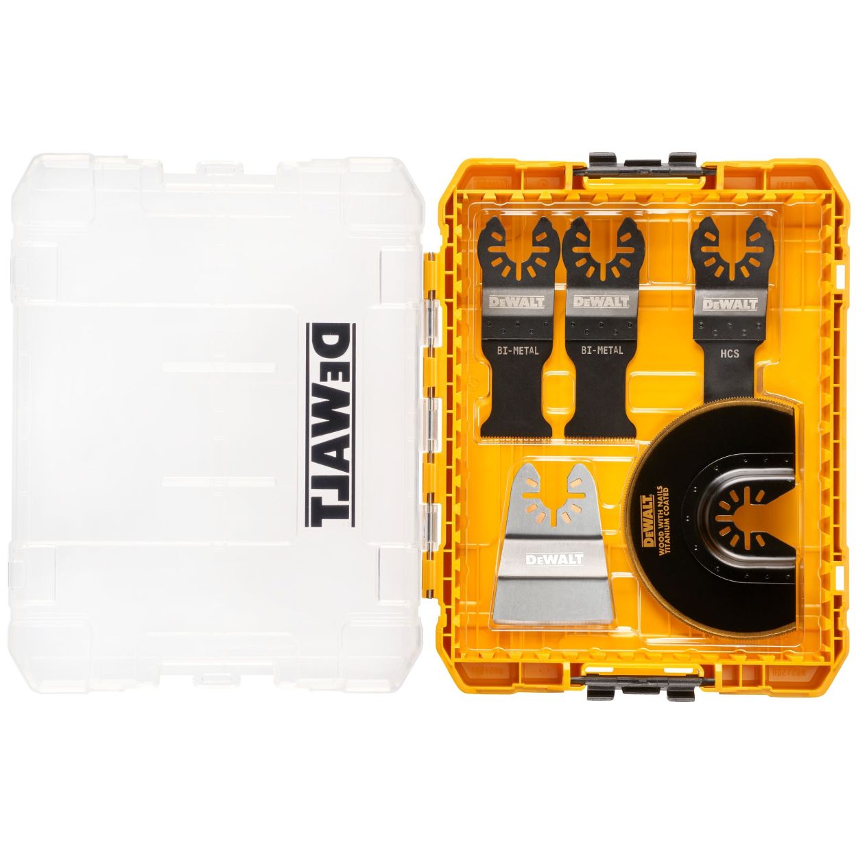 Набор пильных полотен DEWALT DT20761, для реноватора, 5 шт., в кейсе (DT20761-QZ)