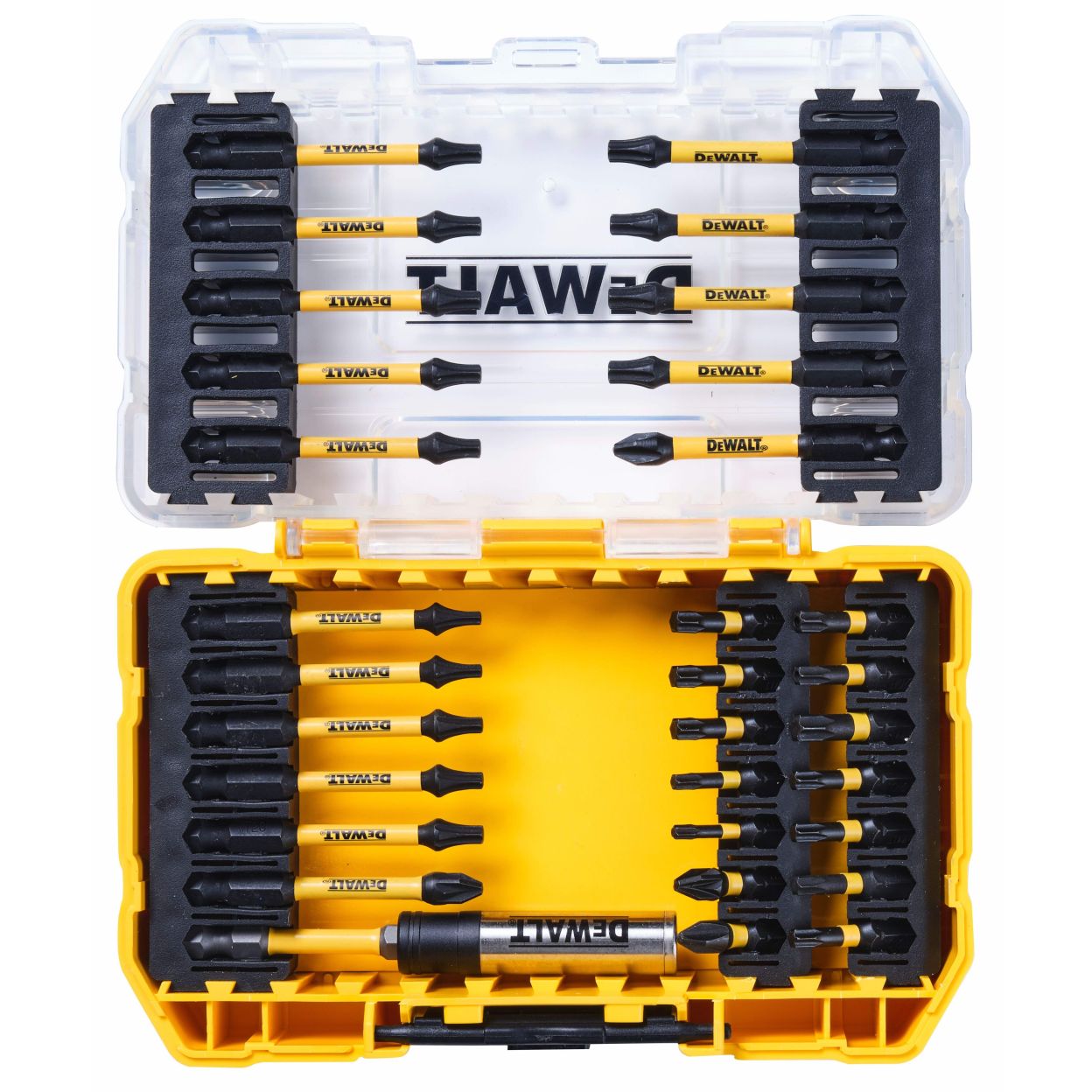 Набор бит DEWALT DT70738TPOS, PH/PZ/Torx, 25/57 мм, 31 шт., в кейсе (DT70738TPOS-QZ)