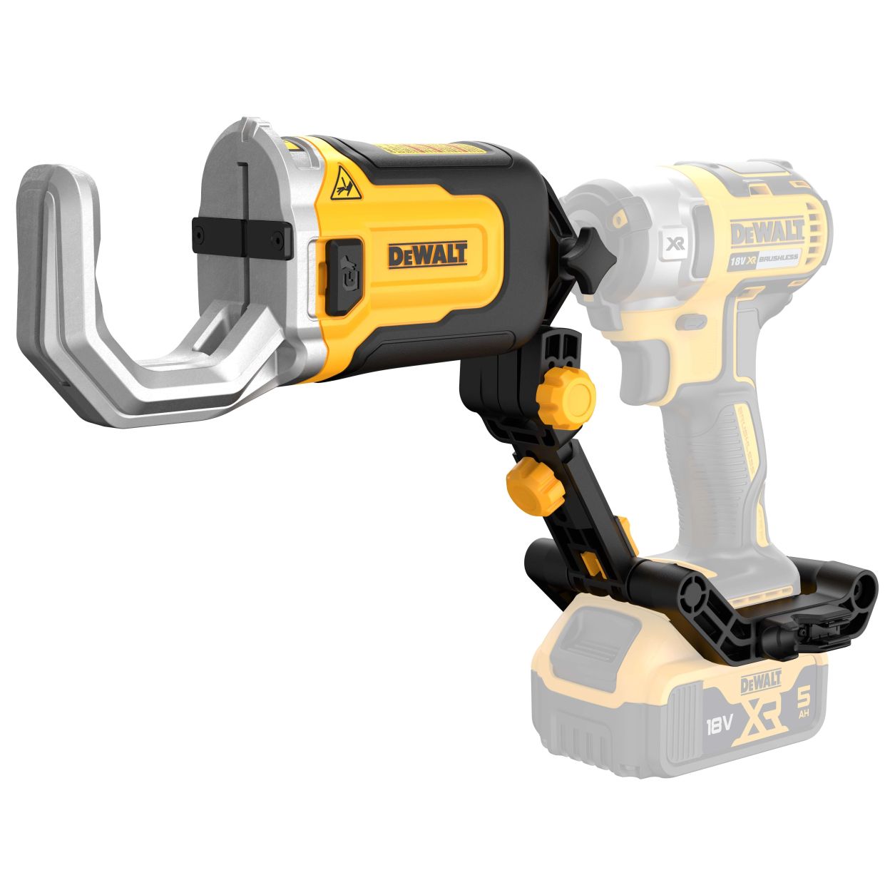 Насадка для резки труб из ПВХ DEWALT DT20560, рез до 50 мм