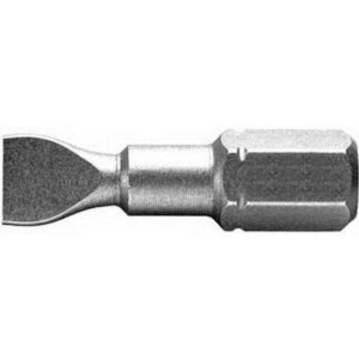 Биты, прямой шлиц DEWALT DT7107, 6.5 x 25 мм, 5 шт.