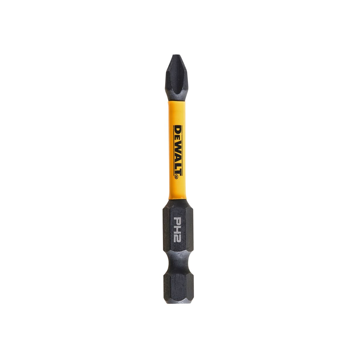 Бита DEWALT PH2, 57 мм, HEX, 2 шт. (DT70532T-QZ)