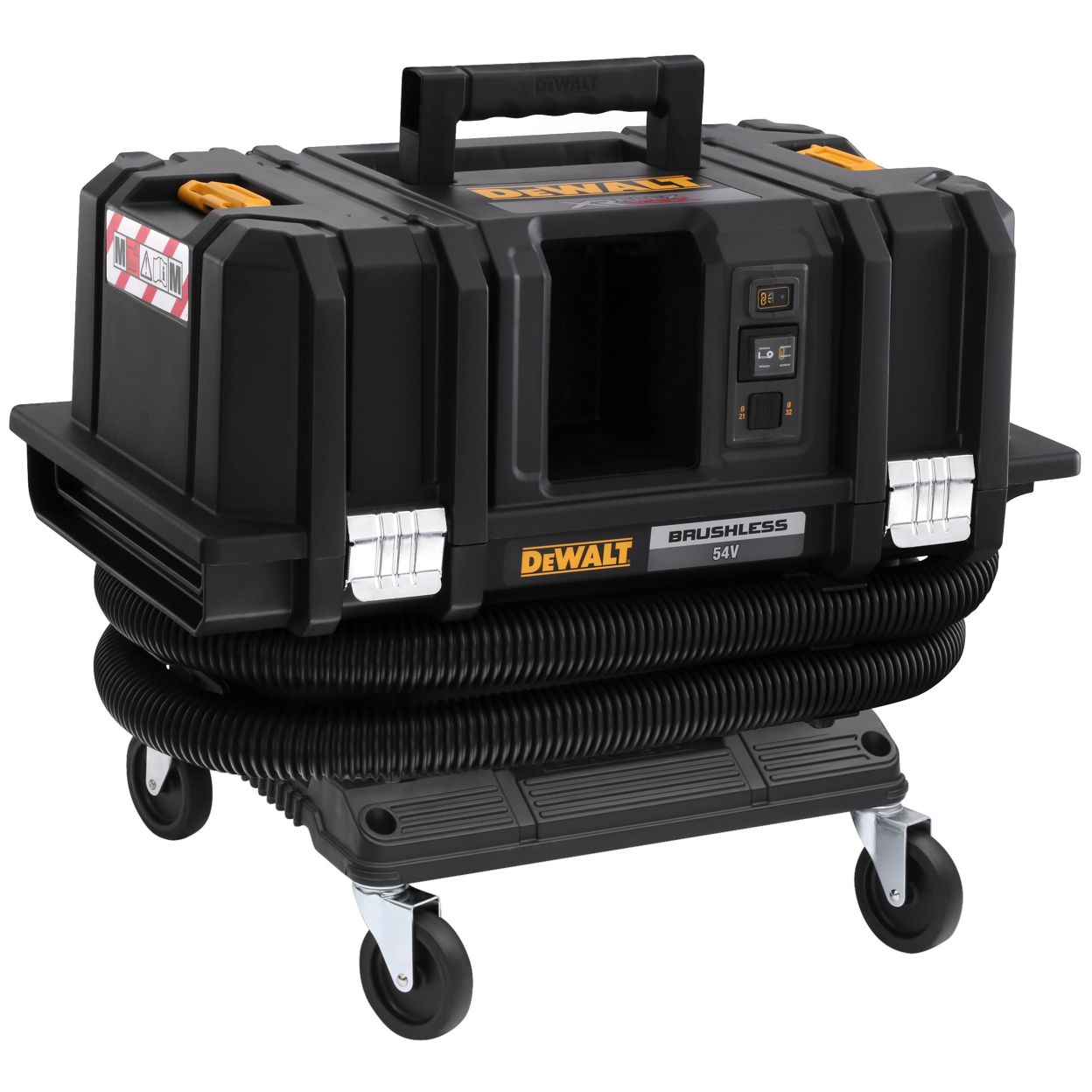 Аккумуляторный строительный пылесос DEWALT DCV586MK, 54 В, 11 л, без АКБ и ЗУ, на тележке TSTAK (DCV586MK-XJ)