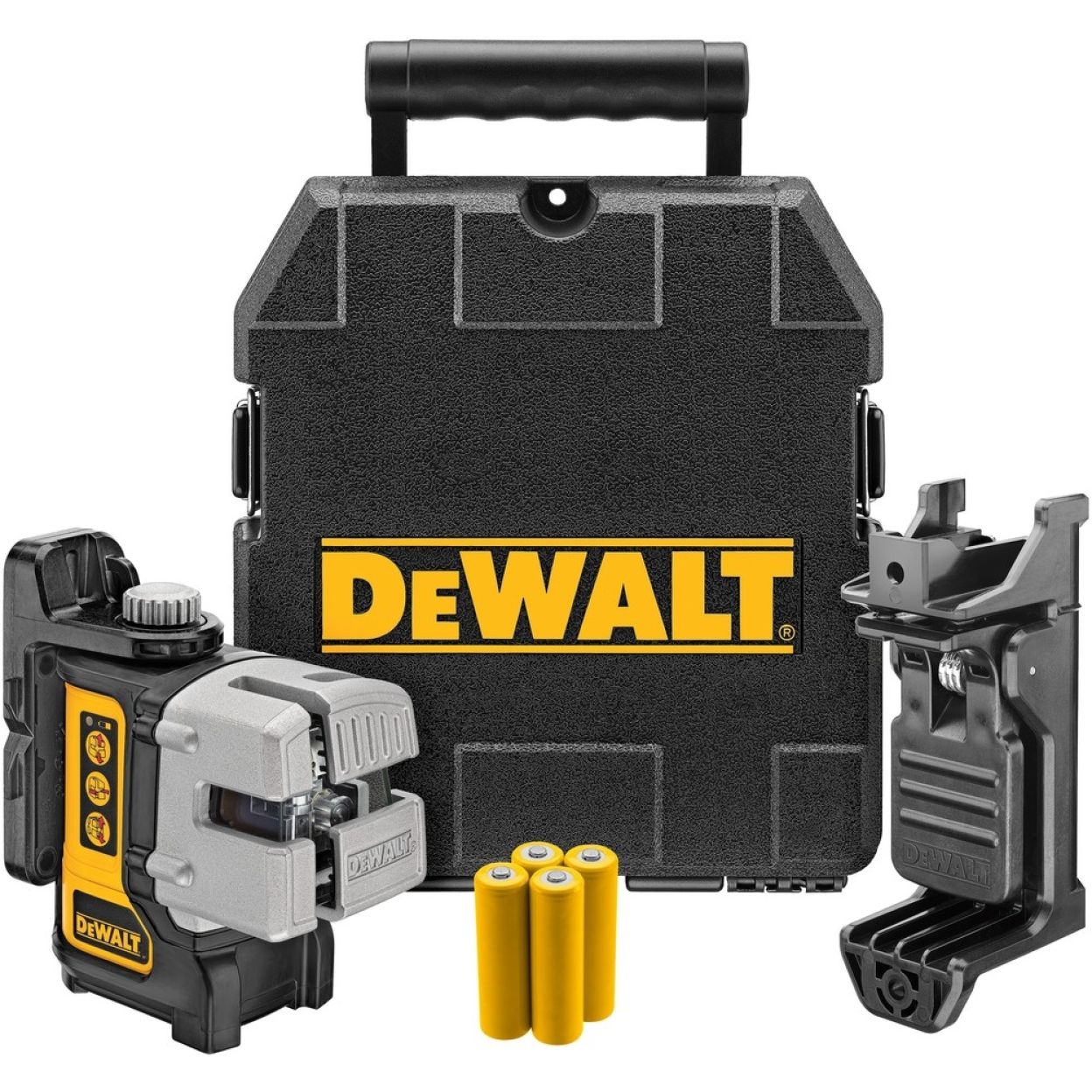 Самовыравнивающийся линейный КРАСНЫЙ лазерный уровень DEWALT DW089K