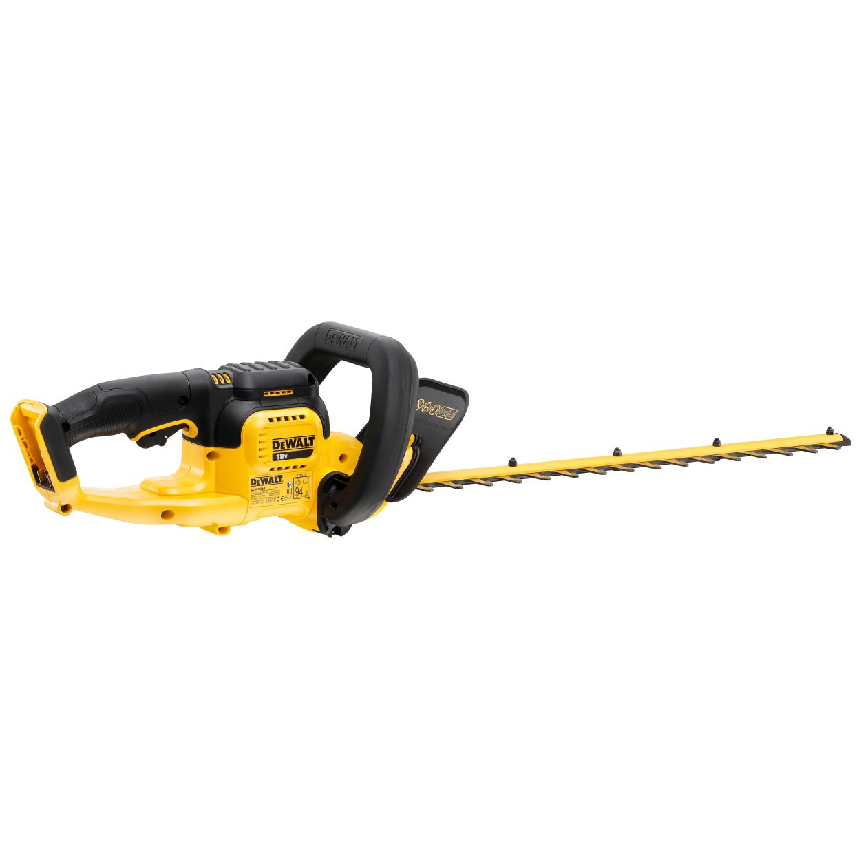 Аккумуляторный кусторез DEWALT DCMHT563P1, 18 В, 56 см, 1400 ход/мин, с АКБ 5 Ач и ЗУ (DCMHT563P1N-XJ)