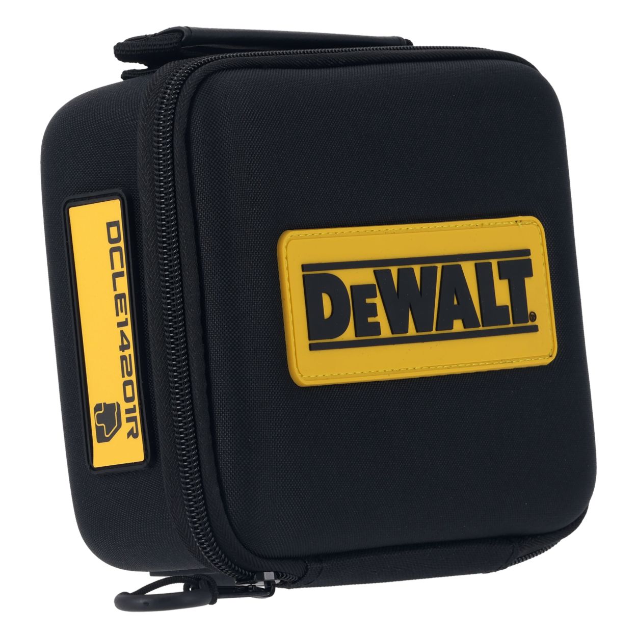 Аккумуляторный лазерный нивелир DEWALT DCLE14201RB, красный луч, 30 м, со встроенной АКБ, в чехле (DCLE14201RB-XJ)