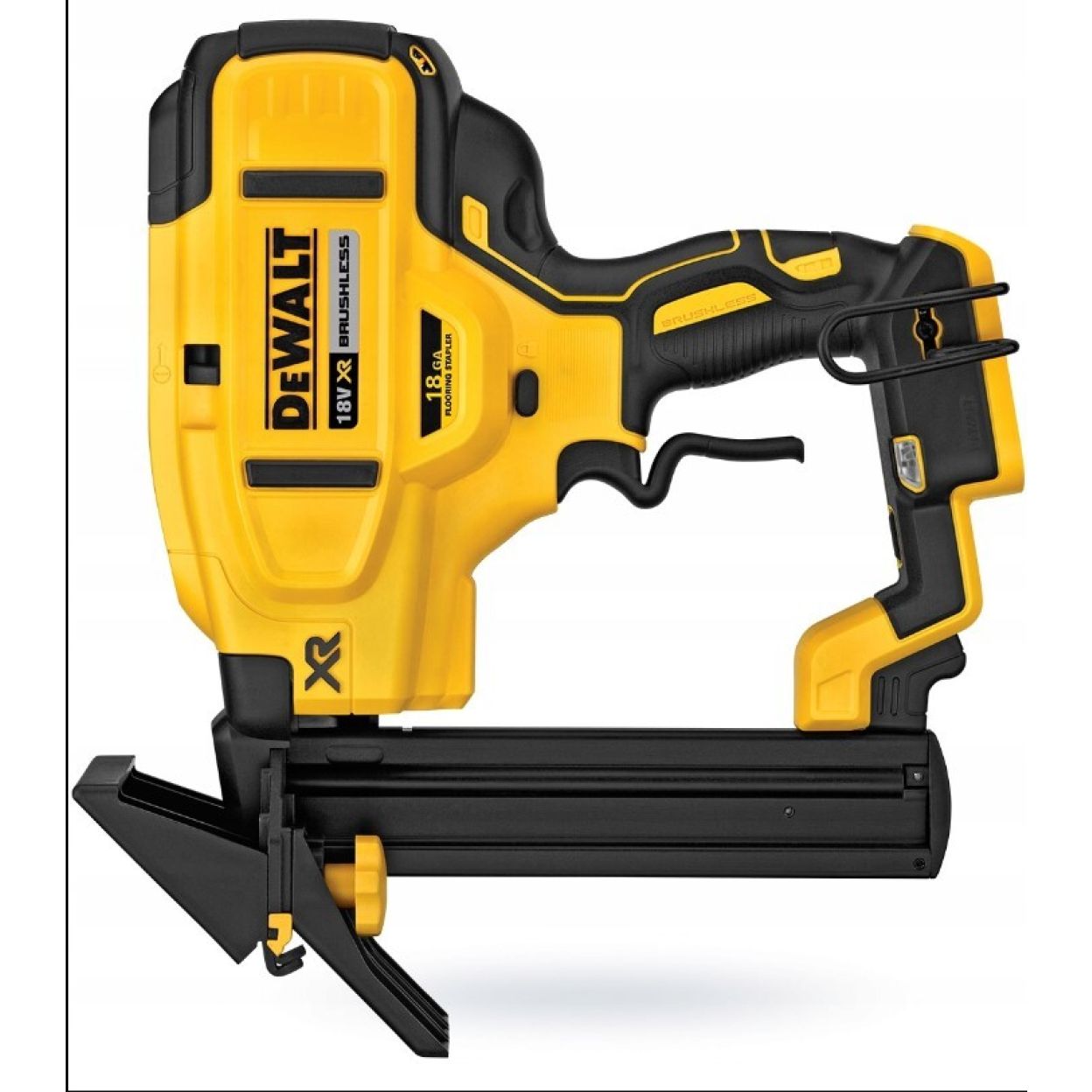 Аккумуляторный скобозабивной пистолет DEWALT DCN682N, 18 В, без АКБ и ЗУ (DCN682N-XJ)